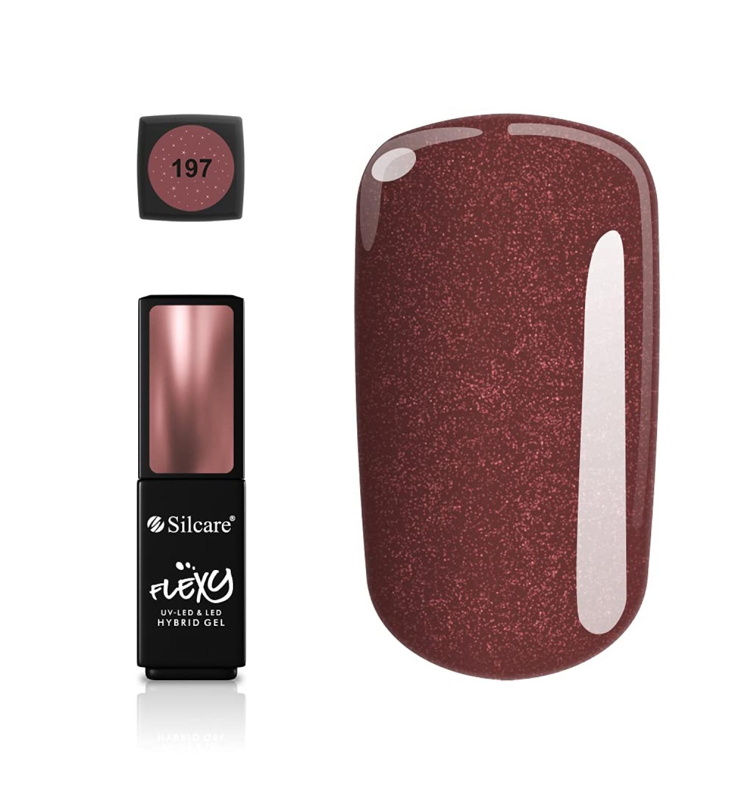 Buy 197 Silcare Soak Off Hybrid UV LED Flexy Gel for Perfect Manicure - 4.5g | International Shipping Available - Buy Online on GoSupps.com