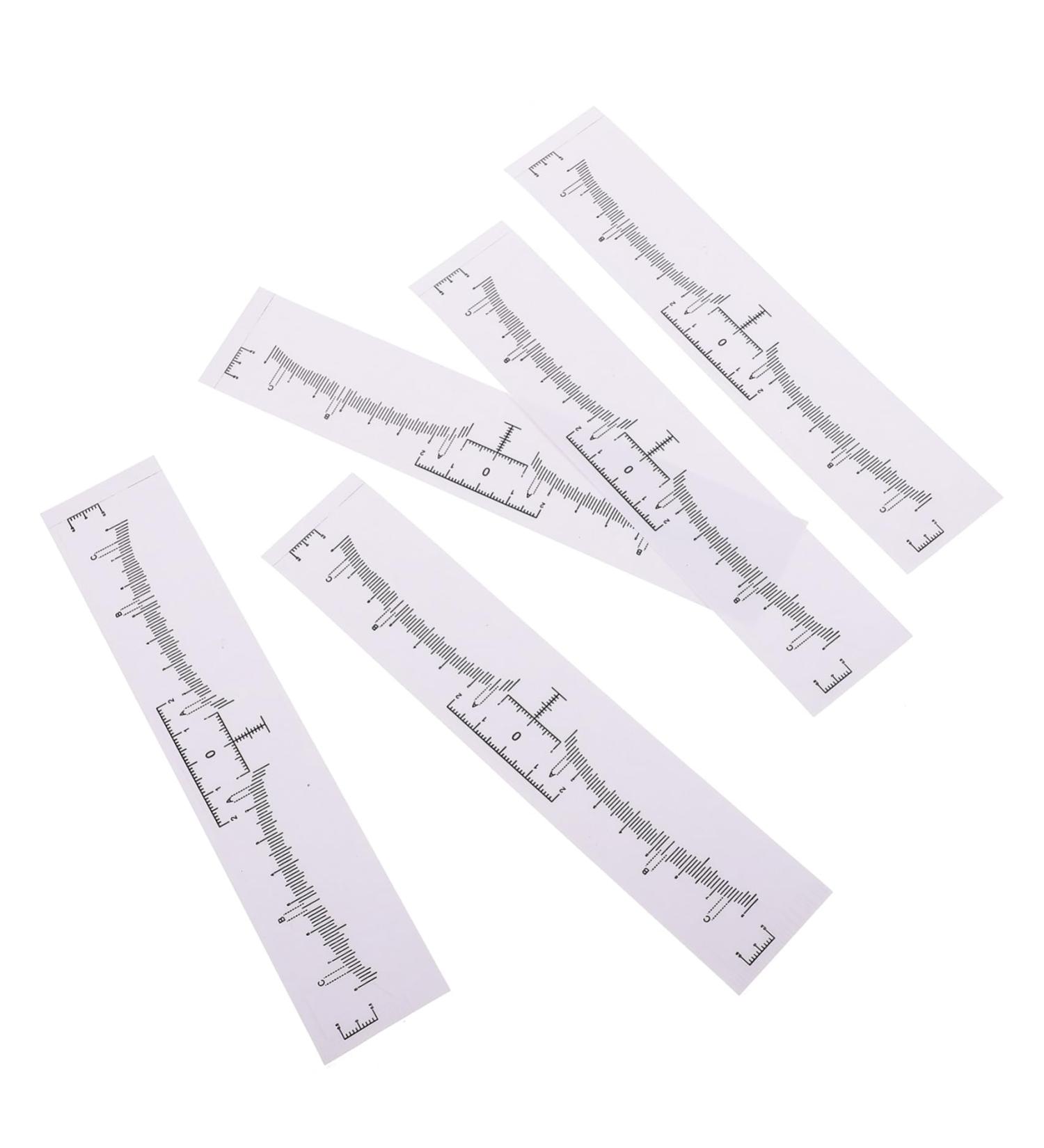 Angoily 100pcs Eyebrow Position Tattooing Three-point Positioning Measuring Make Creative - Buy Online on GoSupps.com