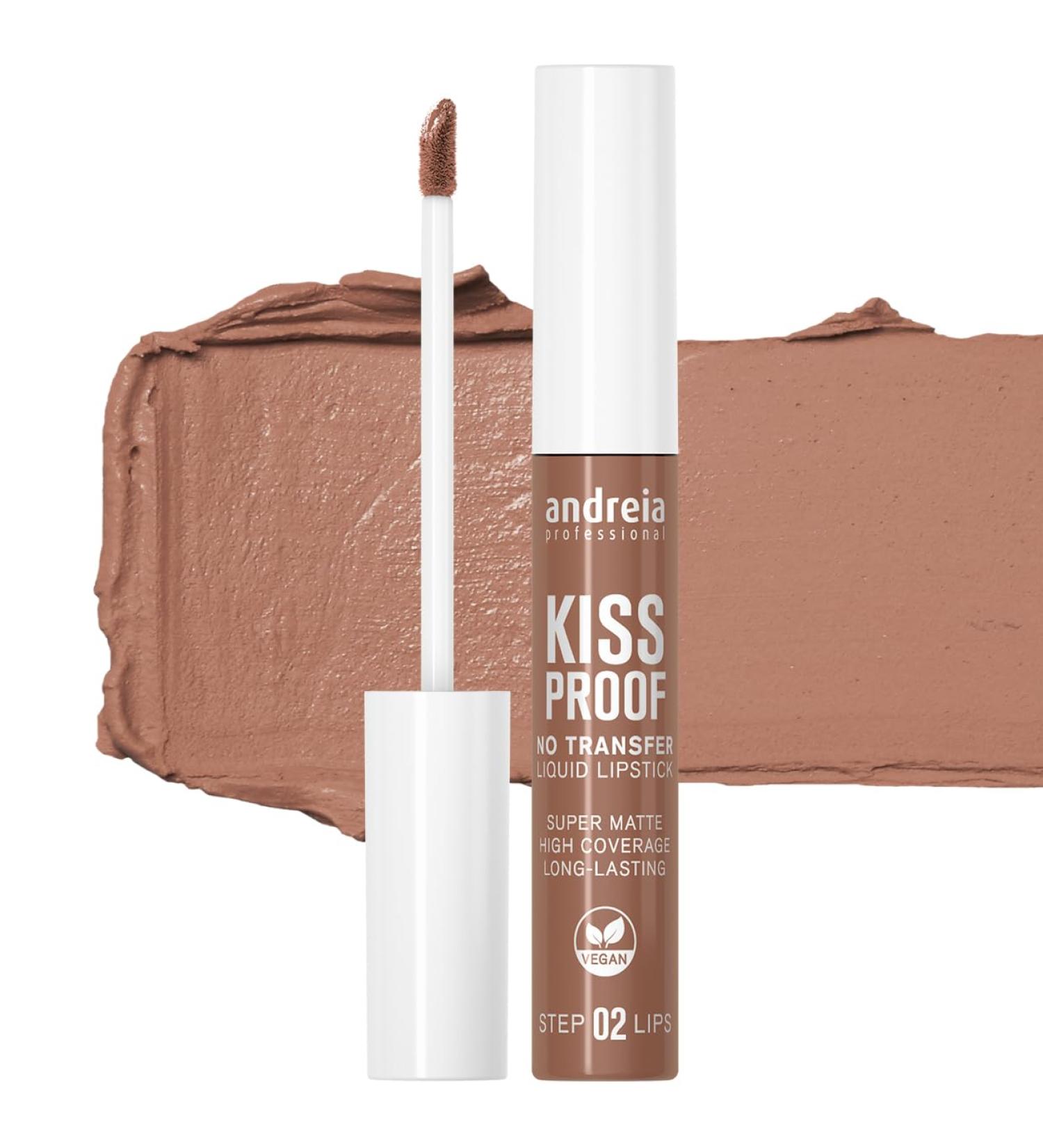  Andreia Andreia Kiss Proof - Batom liquide 11 Praline 8 ml - Buy Online on GoSupps.com