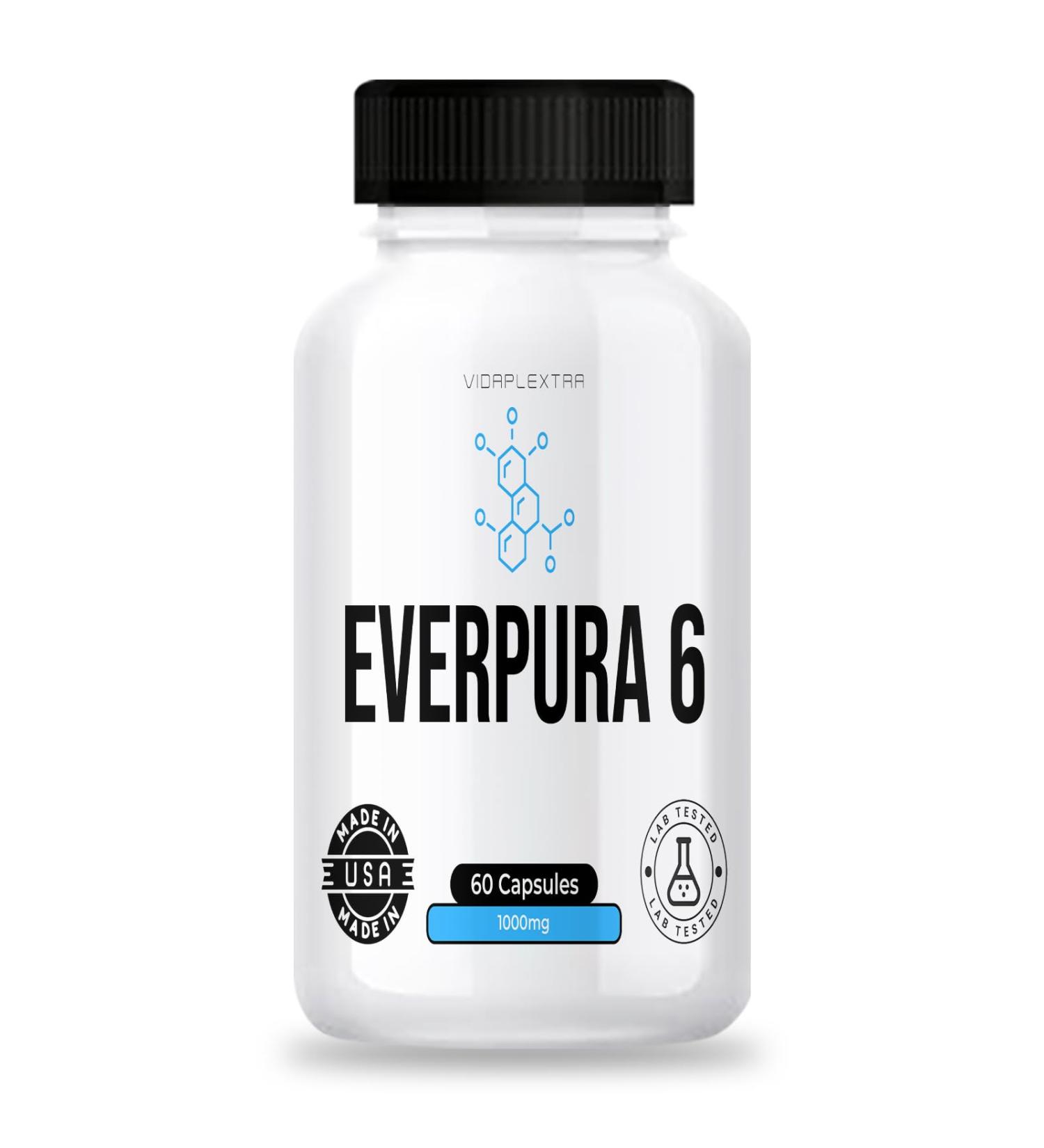 VIDAPLEXTRA Everpura 6 - Everpura 6 Keto Capsules (Single 60 Capsules)