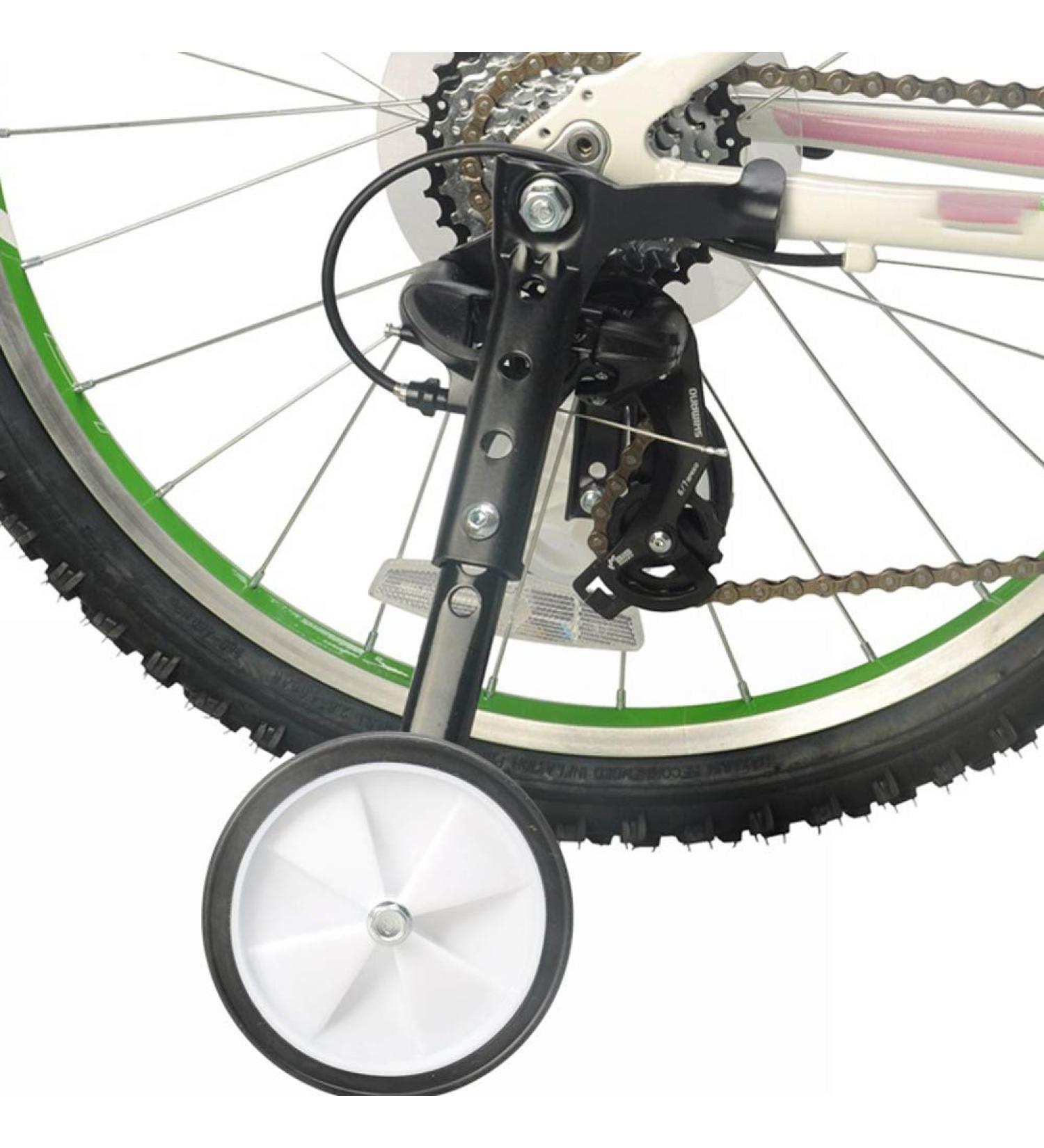 DGYL88 Bicycle Training Wheels Kit | Adjustable Stabilizers for Kids Variable Speed Bike | Fits 16-24 Inch Bicycles | Black (1 Set) - Buy Online on GoSupps.com