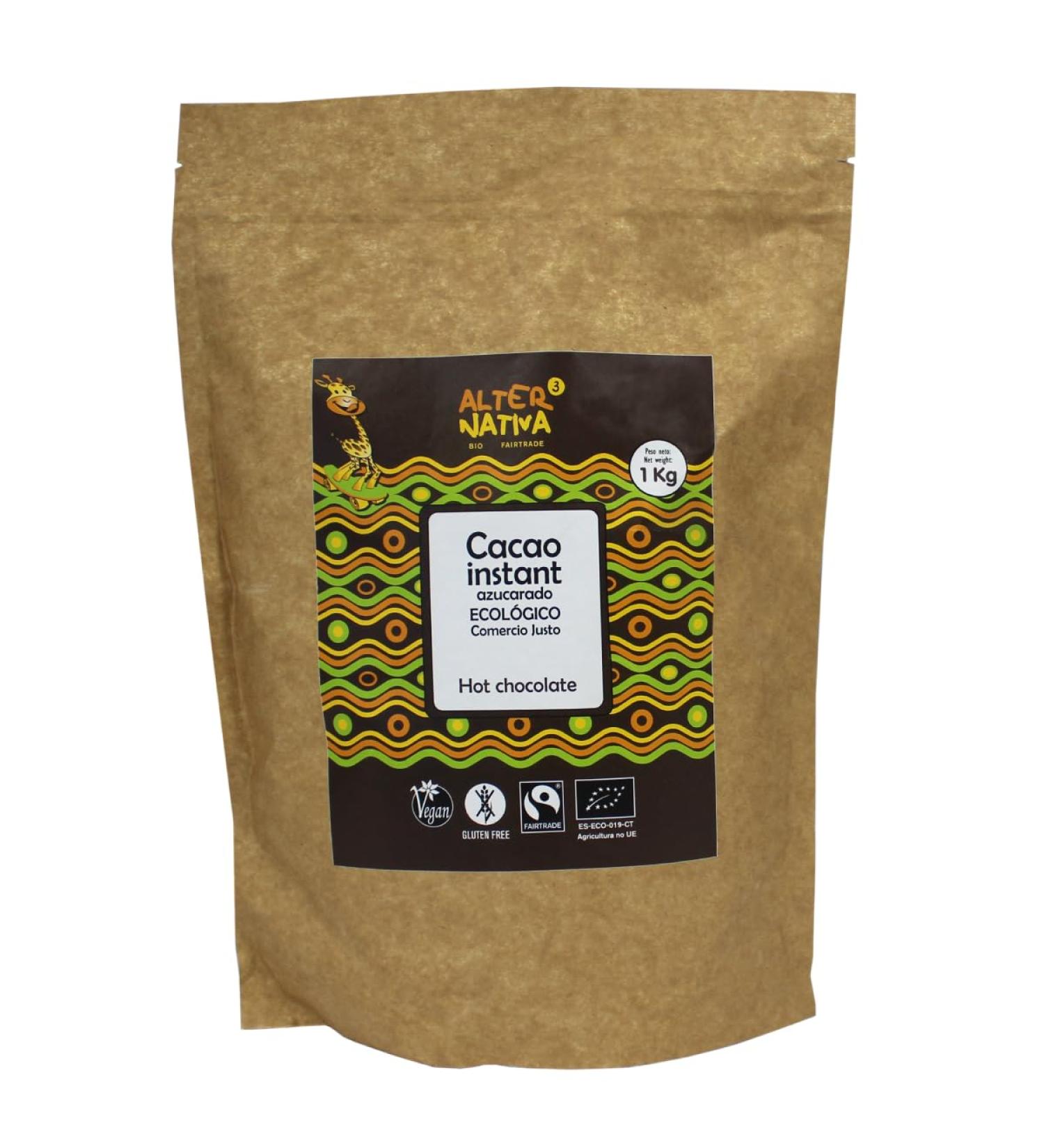 Alternativa 3 Instant cocoa powder organic and fair trade 1 kg