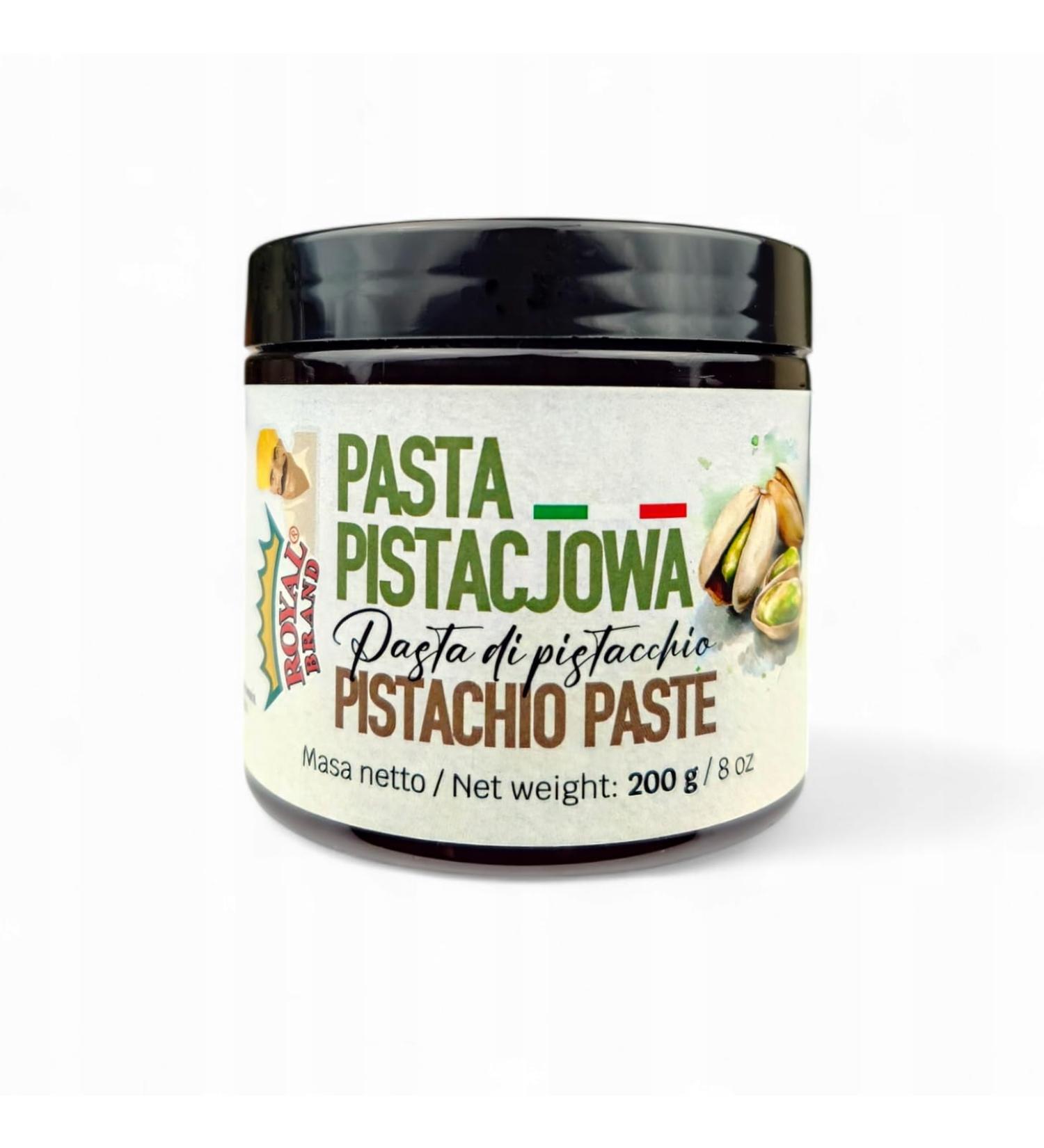 PH Royal Royal Brand Pistachio Paste 100 without additives the best Italian pistachios from Sicily pistachio cream pistachio pistachio from peeled pistachios for baking and desserts 200 g - Buy Online on GoSupps.com