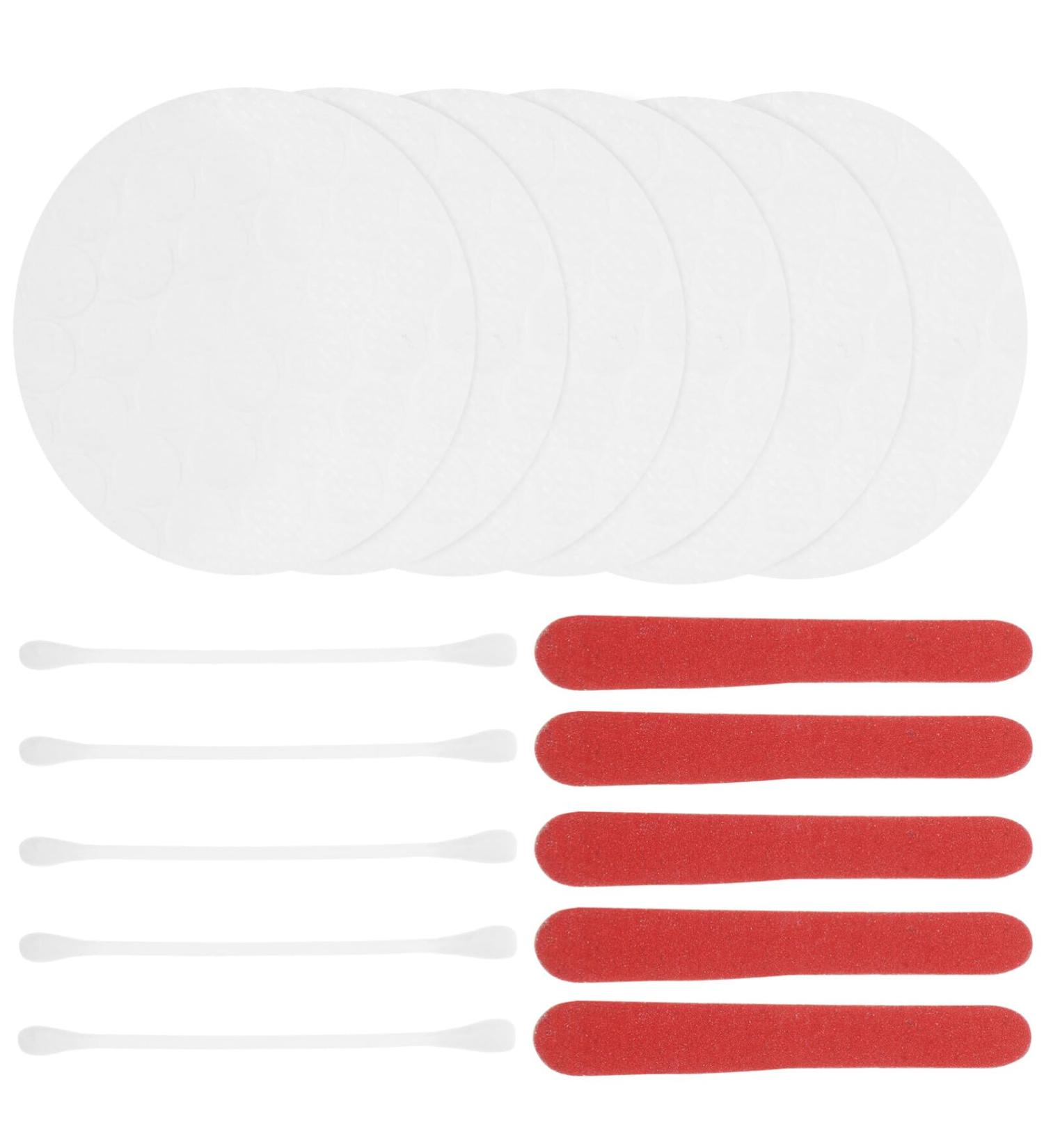 20 Facial Makeup Remover Pads - Soft Cotton Face Cleanser & Practical Swabs for Makeup Nails & Ear Cleaning - Buy Internationally - Buy Online on GoSupps.com