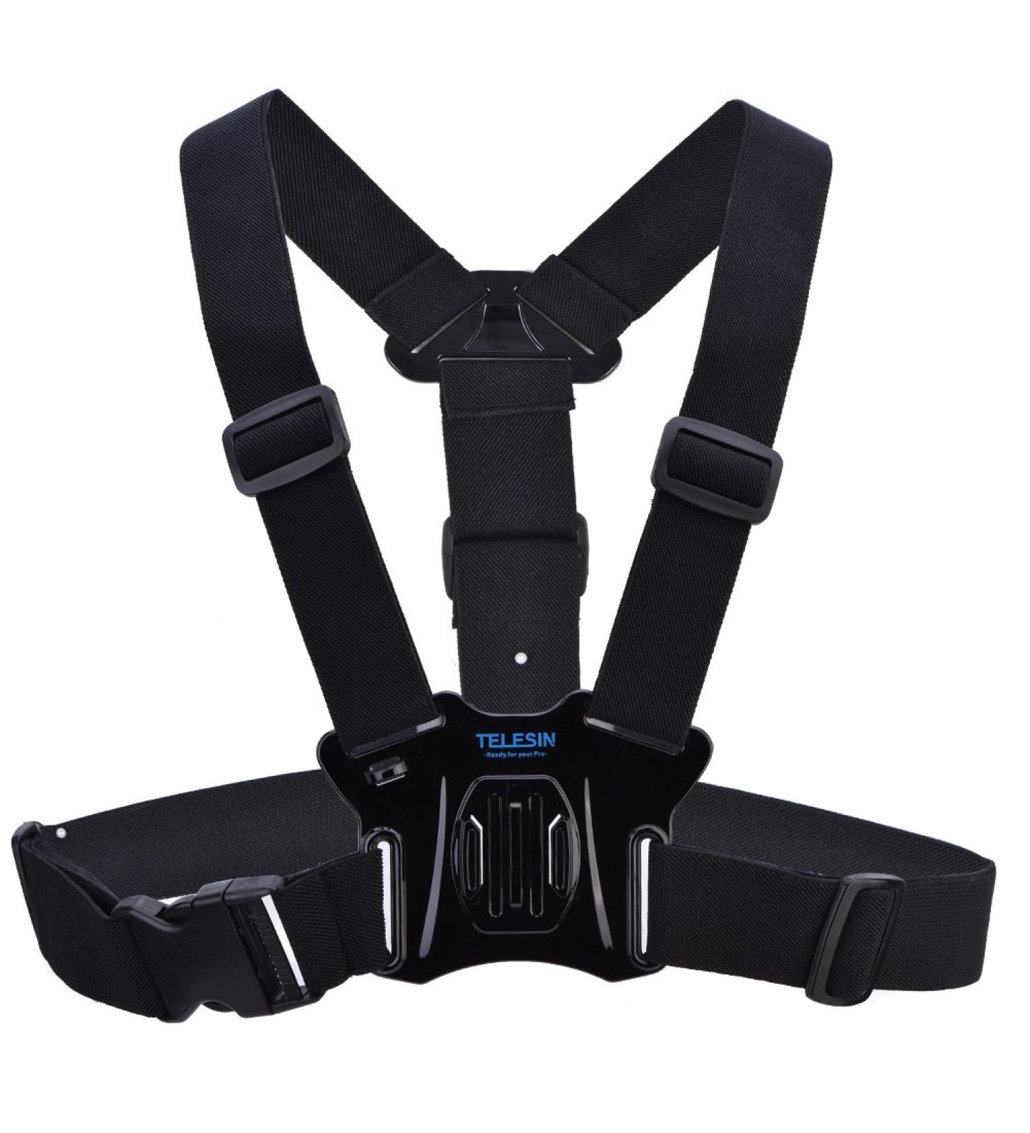 Tosuny Adjustable Body Chest Strap Mount for Gopro Hero - Ideal for Skiing, Mountain Biking, Motocross, and Paddle Sports - Buy Online on GoSupps.com