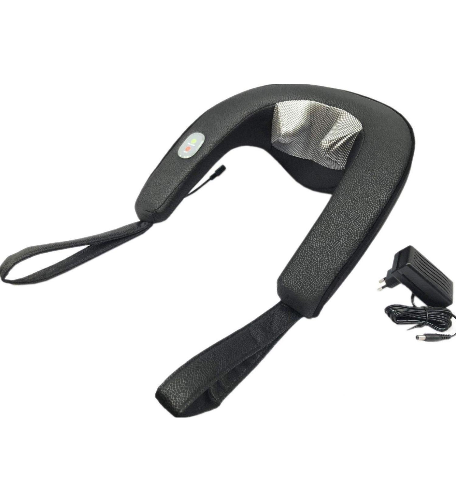 Medisana NM A81 Shiatsu Neck massage device with red light and heat function with pleasant foam padding and integrated control panel