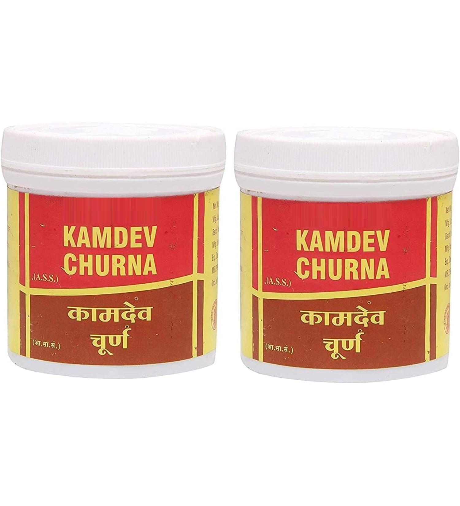 Kamdev Churna Lot de 2 paquets de churna 100 g
