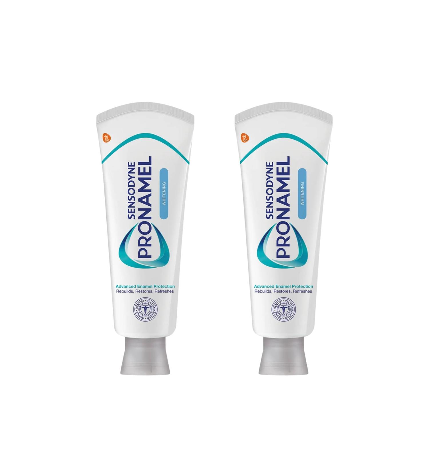 Buy Sensodyne Travel Size Pronamel Gentle Teeth Whitening Toothpaste for Sensitive Teeth - Enamel Strengthening Fresh Mint (Pack of 2) - International Shipping Available - Buy Online on GoSupps.com