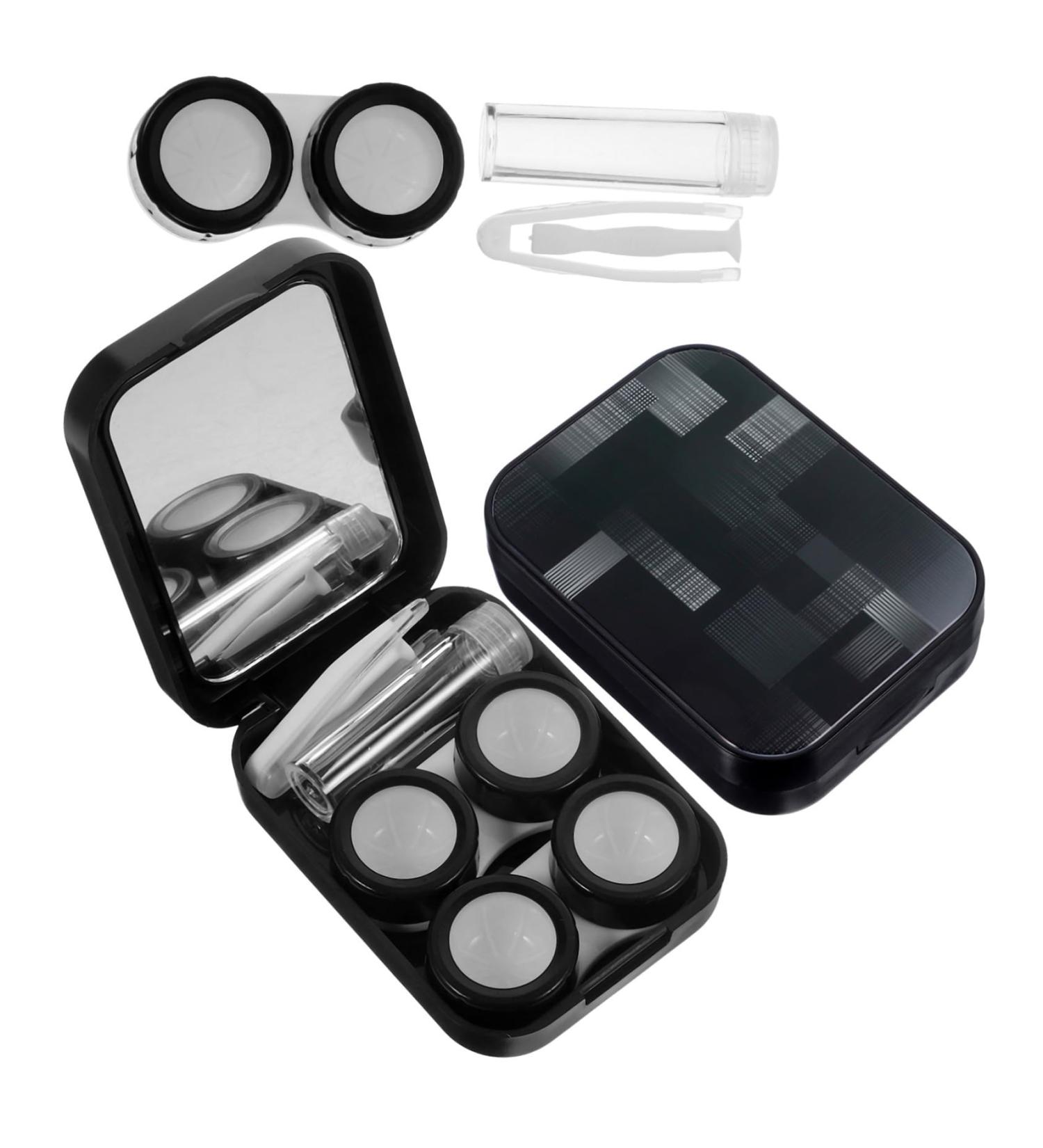 SEWOART Glasses Holder 2 Sets - Travel Case Makeup Mirror & Outdoor Storage for Suitcase - International Shipping Available - Buy Online on GoSupps.com