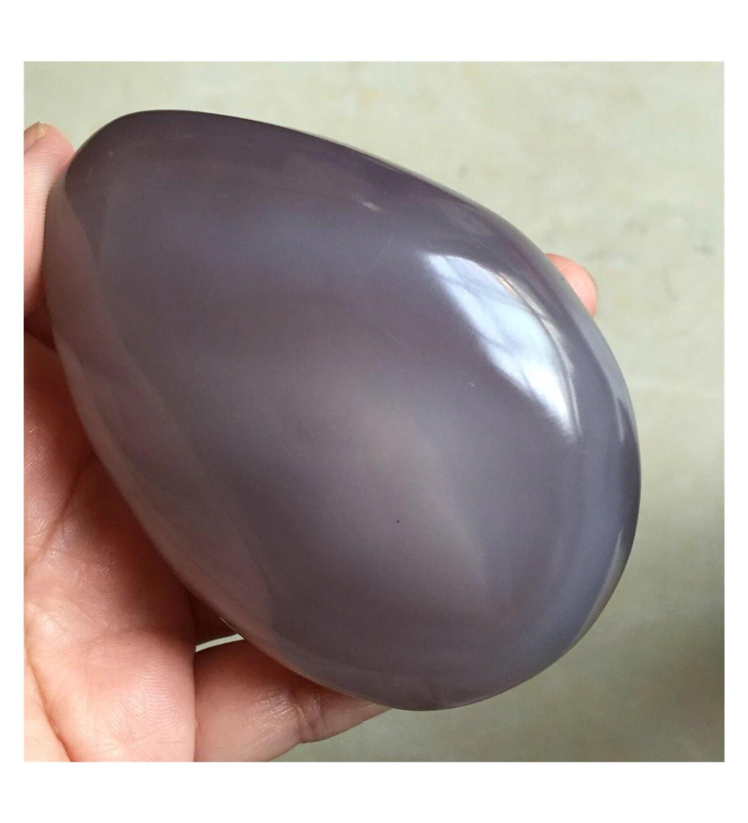7-9cm Natural Rare Water Bile Agate Rough Raw Agate Crystal Stone with Water Trapped Inside Moving Feng Shui Original Stone Palm - Buy Online on GoSupps.com