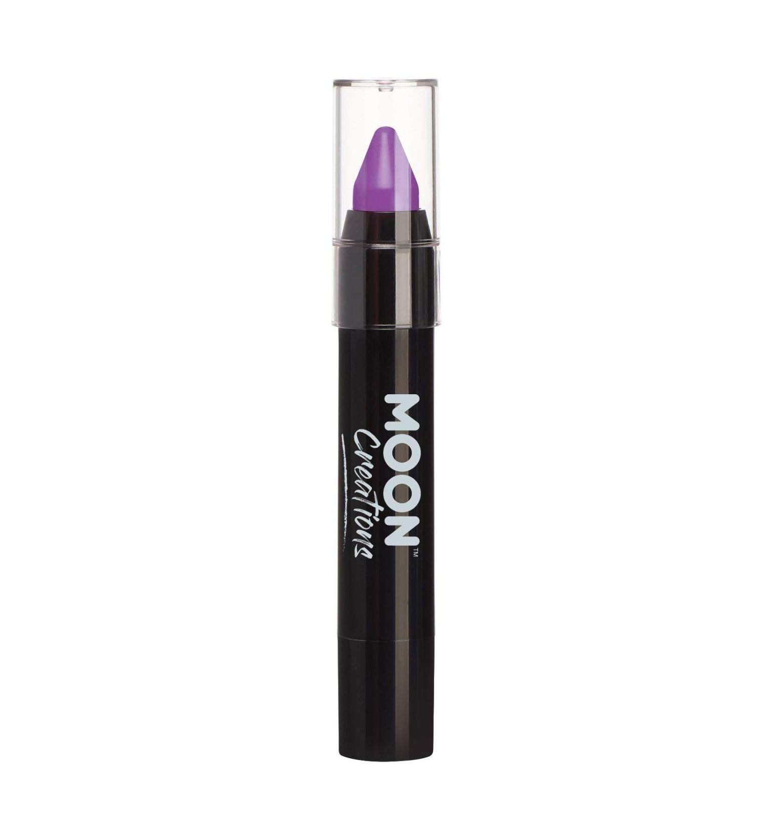 Moon Creations Purple Body/Face Crayon Set - 3.5g Face and Body Makeup for Creative Looks | International Shipping Available - Buy Online on GoSupps.com