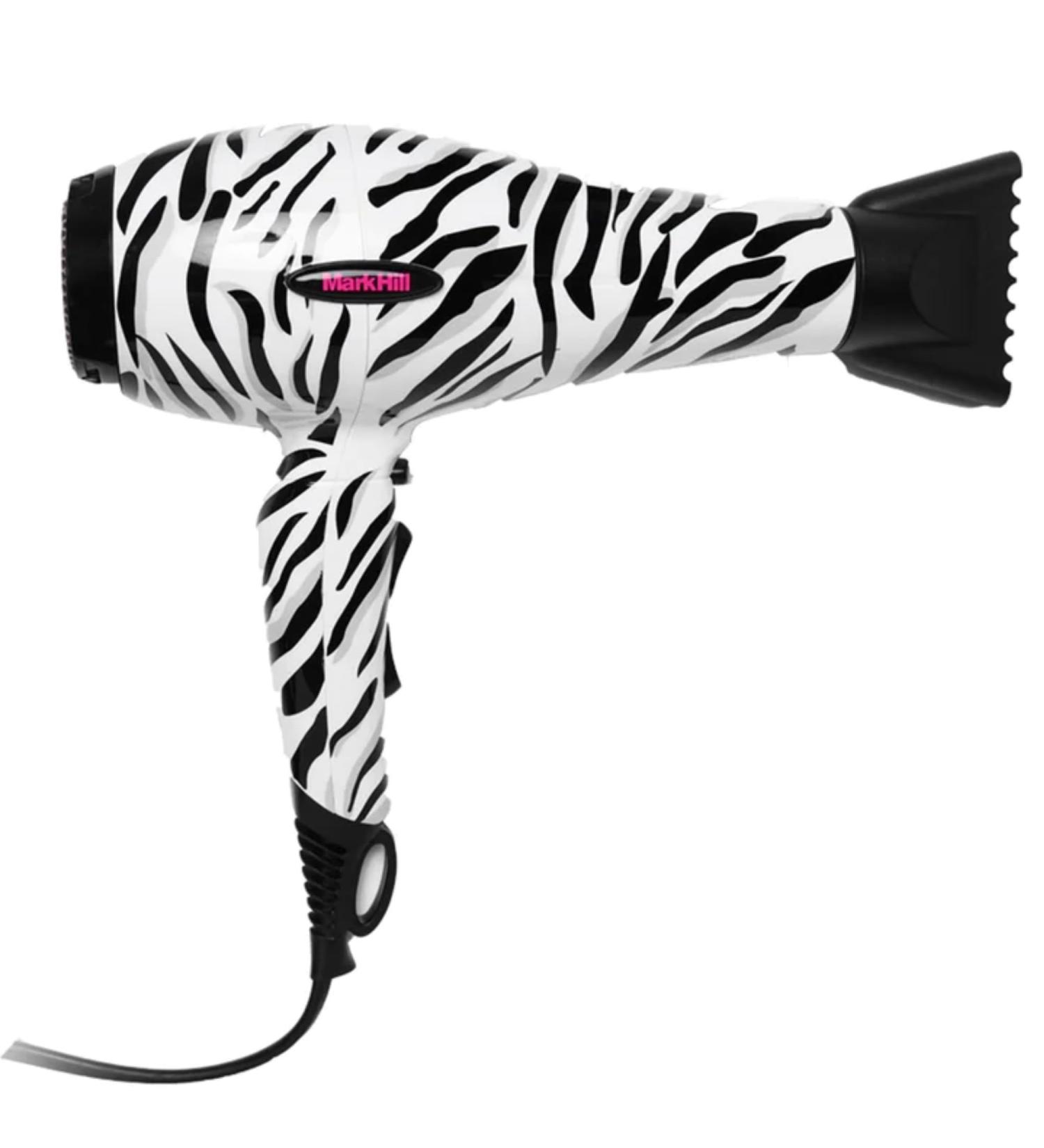 Mark Hill Limited Edition Zebra Hairdryer - Professional Styling Tool - Buy Online on GoSupps.com