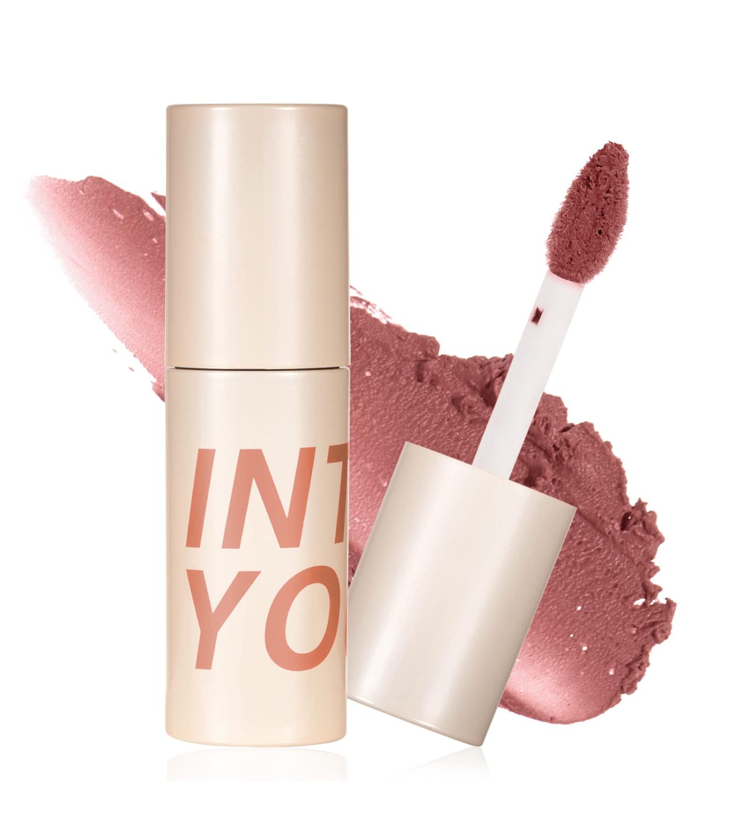 INTO YOU Matte Velvet Lipstick - Soft Lightweight Lip Clay Mousse for Lips & Cheeks - Buy Online on GoSupps.com