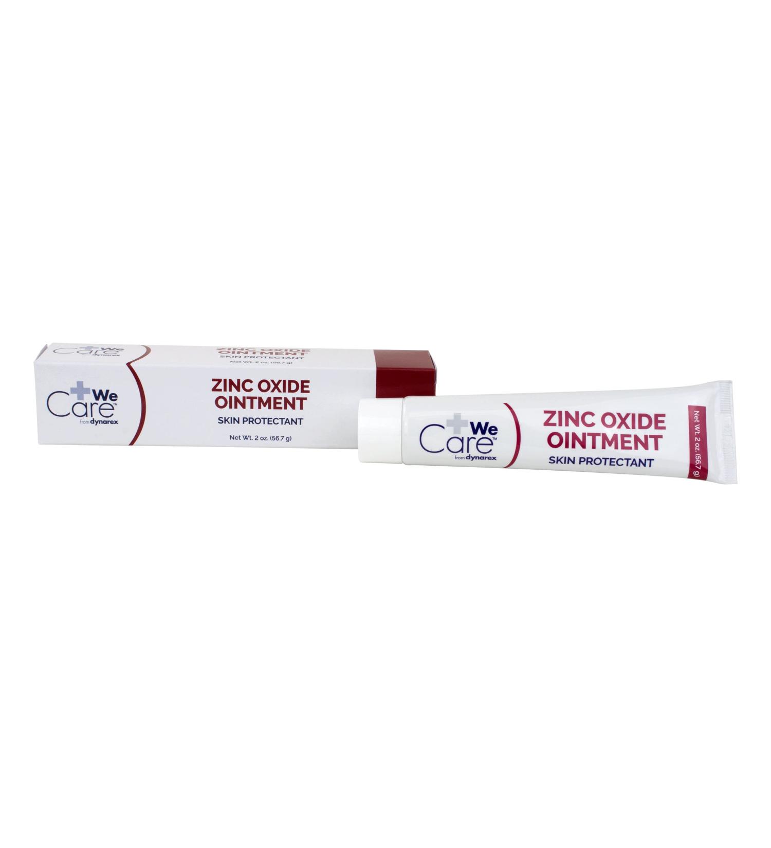 Dynarex No. 1190 Zinc Oxide Ointment 1oz (Pack of 6) - Skin Protectant Cream - Buy Online on GoSupps.com