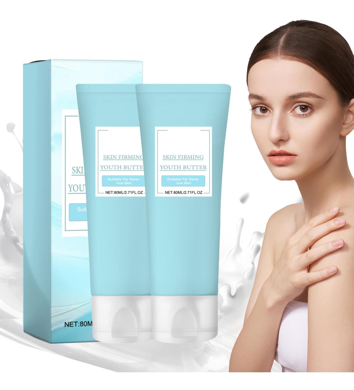 LuxeLift Skin Firming Youth Butter Luxelift Skin Firming Body Butter Luxelift Skin Firming Butter Butter Anti Aging Moisturizer Luxelift Skin Firming Cream for Body Loose Skin for Face Neck(2PCS) - Buy Online on GoSupps.com