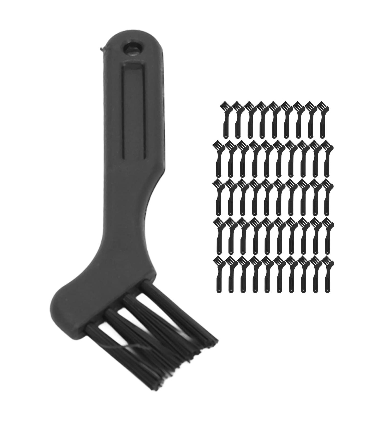 Robust PP Shaving Brush Cleaning Tool - 50 Pieces for Keyboards & Appliances - Superior Cleaning Performance with Hanging Hole | International Shipping - Buy Online on GoSupps.com