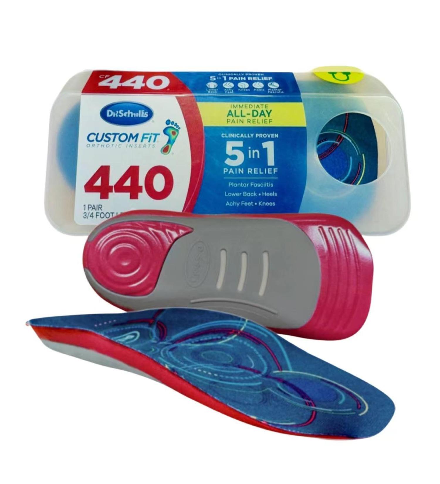 Orthotics 3/4 Length Inserts | High Arch Support Insoles for Pain Relief | Shock Absorbing Footwear Solutions - Buy Online on GoSupps.com
