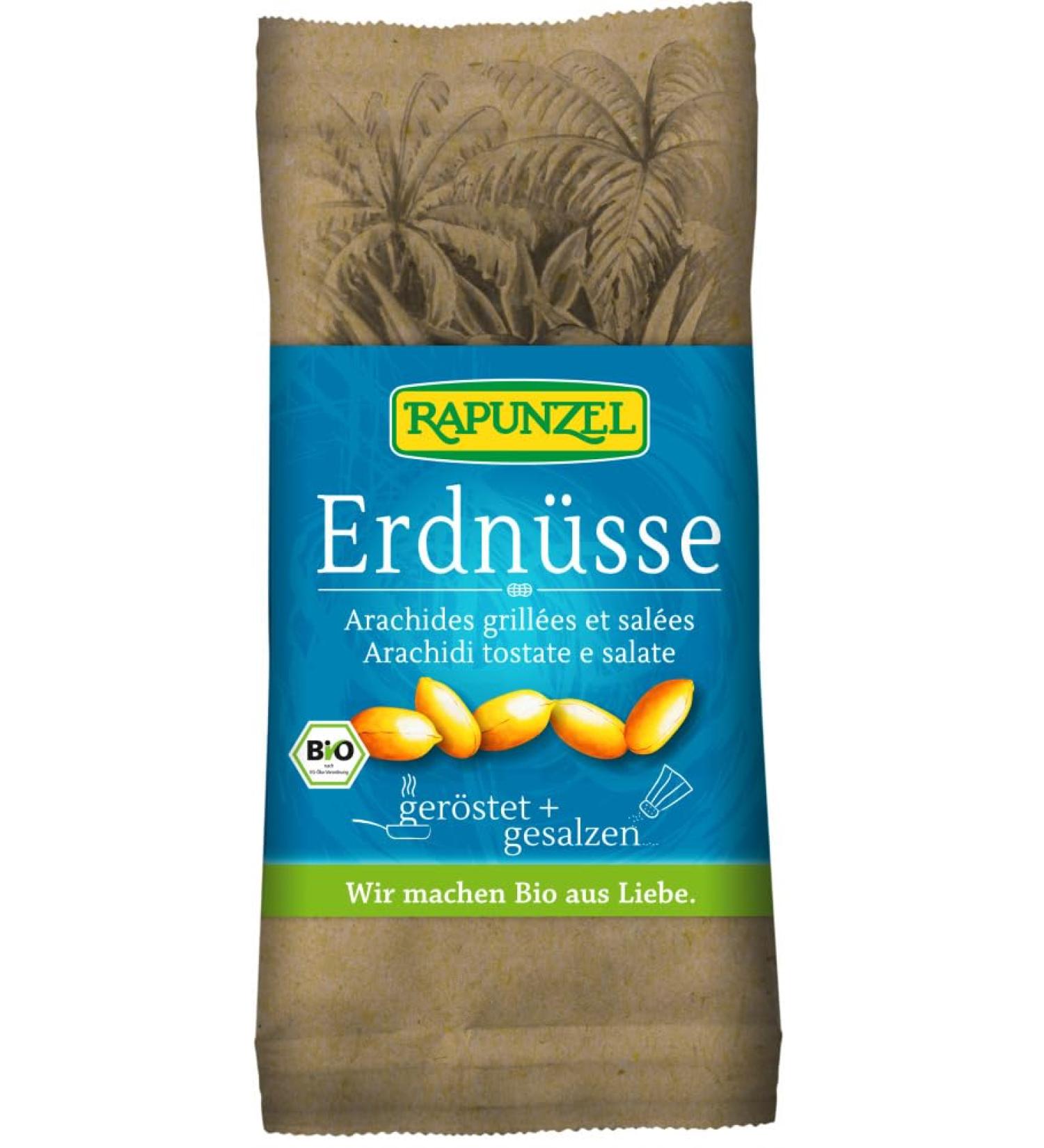 Rapunzel Rapunzel Organic Salted Roast Peanuts (2 x 75g)