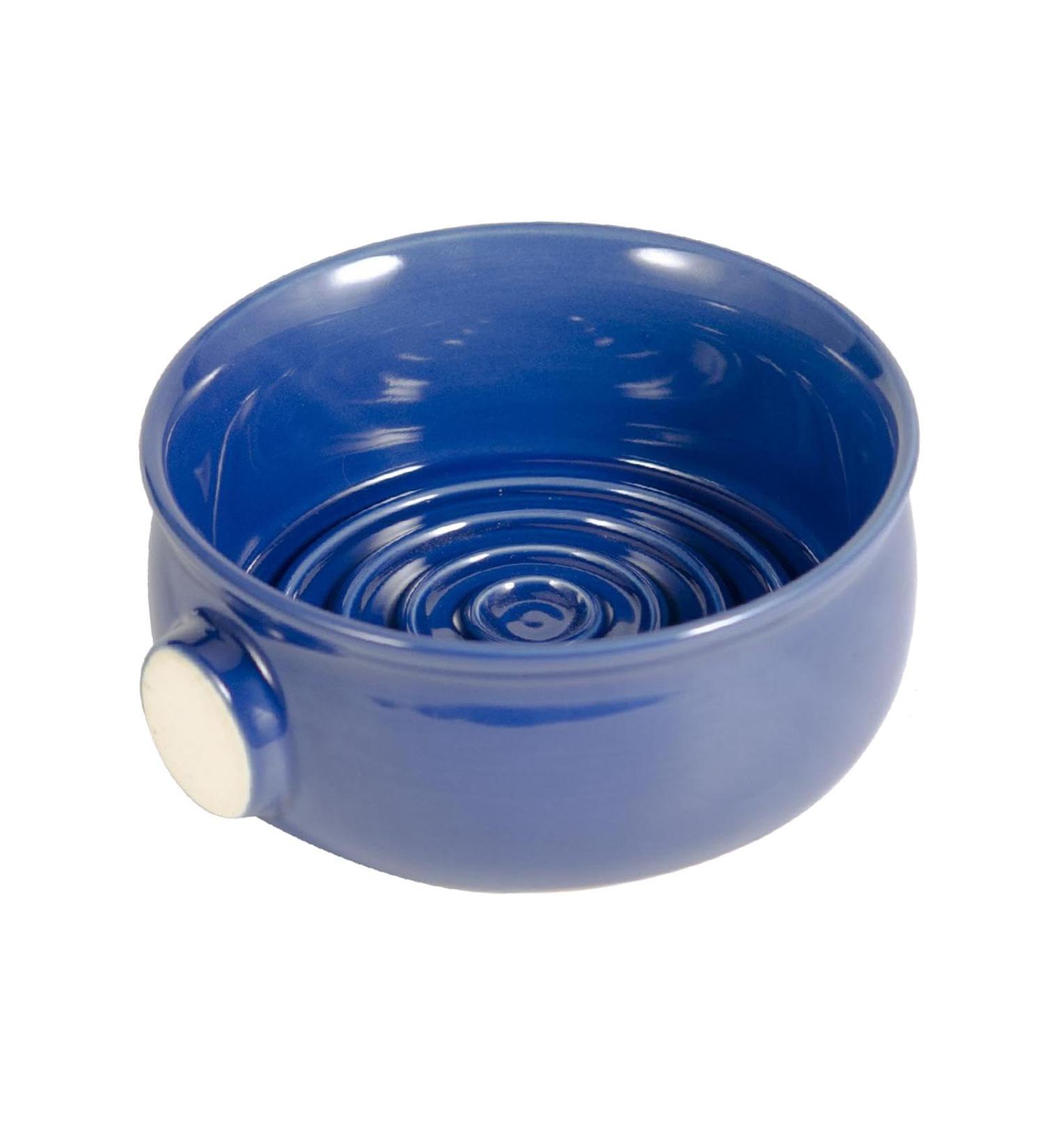 Harayaa Ceramic Shaving Soap Bowl - Wide Mouth Mixing Bowl for Effortless Shaving | Durable & Stylish - Buy Online on GoSupps.com