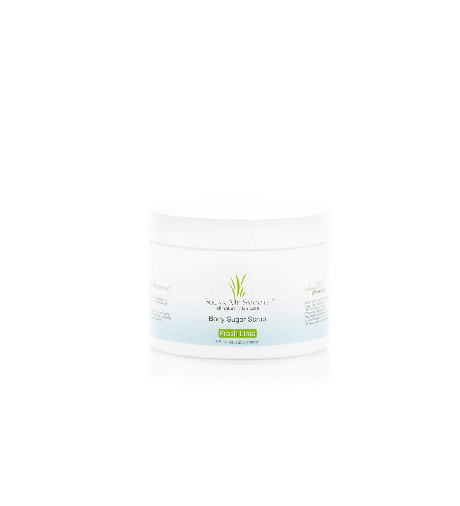 Sugar Me Smooth Body Scrub Fresh Lime Exfoliant for Unisex | 263ml | Best International Shipping - Buy Online on GoSupps.com
