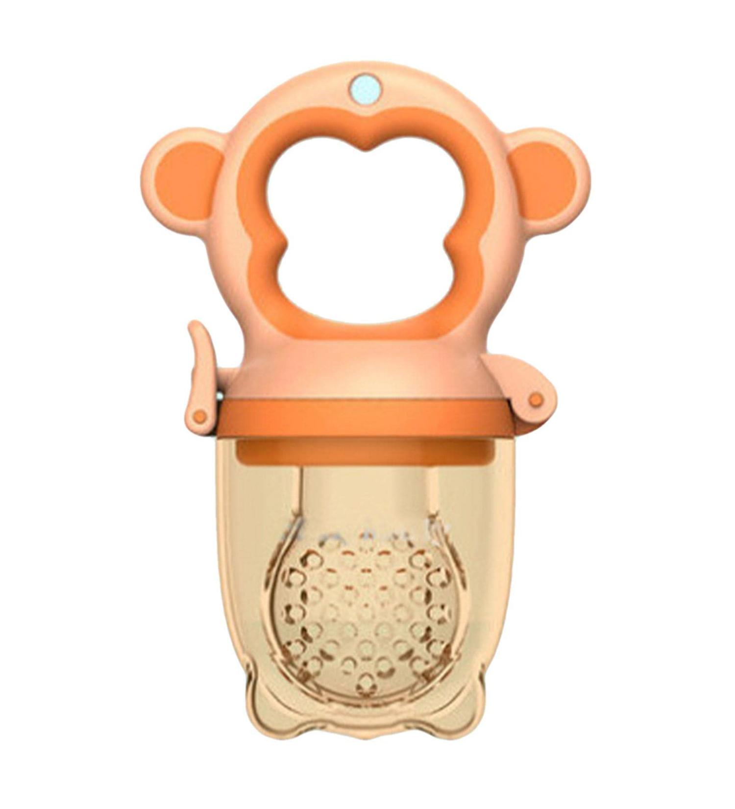Abbto Fruit Bite Rings for Babies | Ergonomic Fruit Feed Pacifier & Soft Teething Toy | Safe for Toddlers & Infants - Buy Online on GoSupps.com