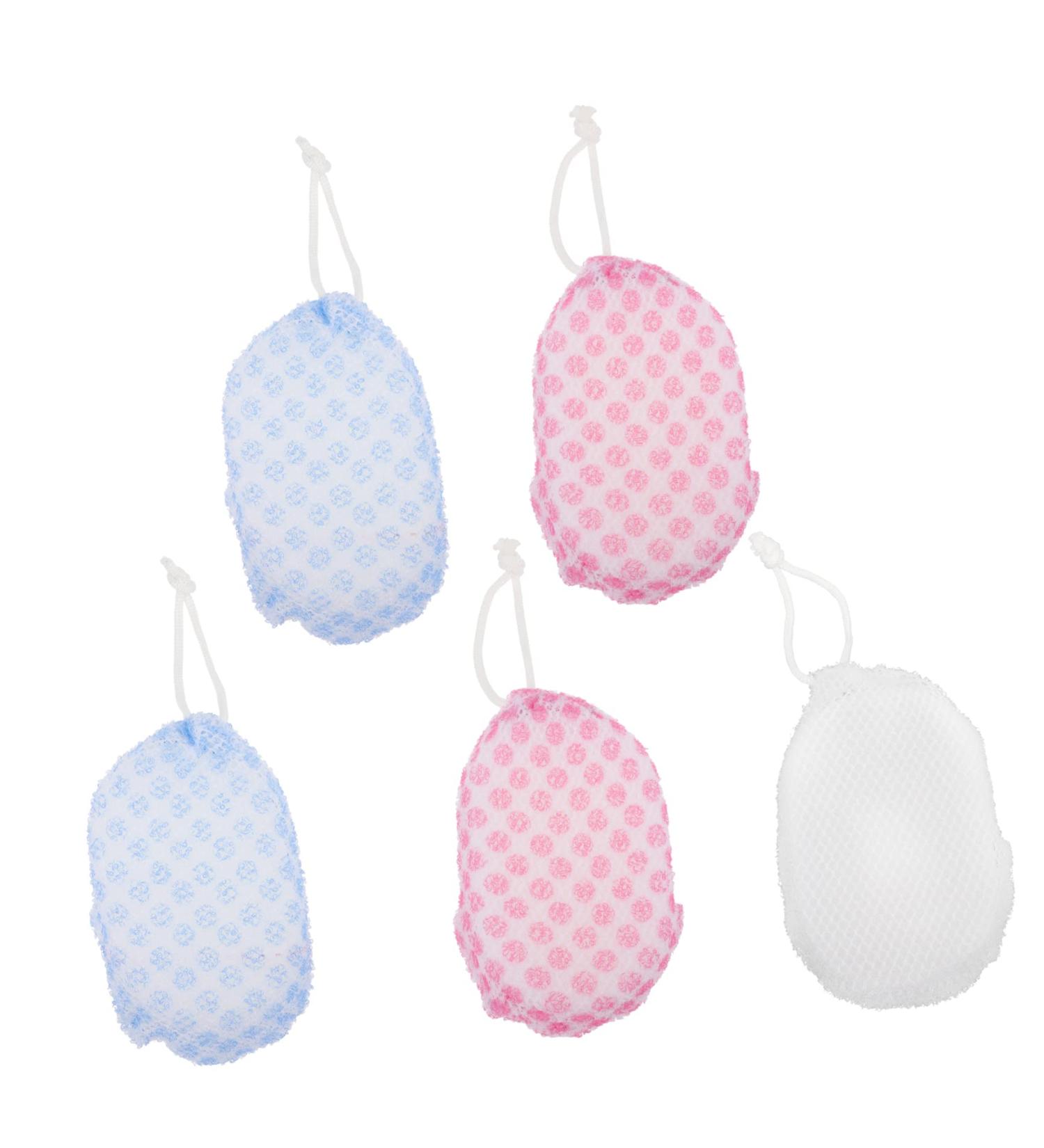 FOMIYES 5pcs Facial and Body Cleaning Sponge Set Beauty Sponges for Adults | Bath Sheets Towels | Shower Sponge Bath Washcloth | Back Scrubbers and Bathing Towel - Buy Online on GoSupps.com