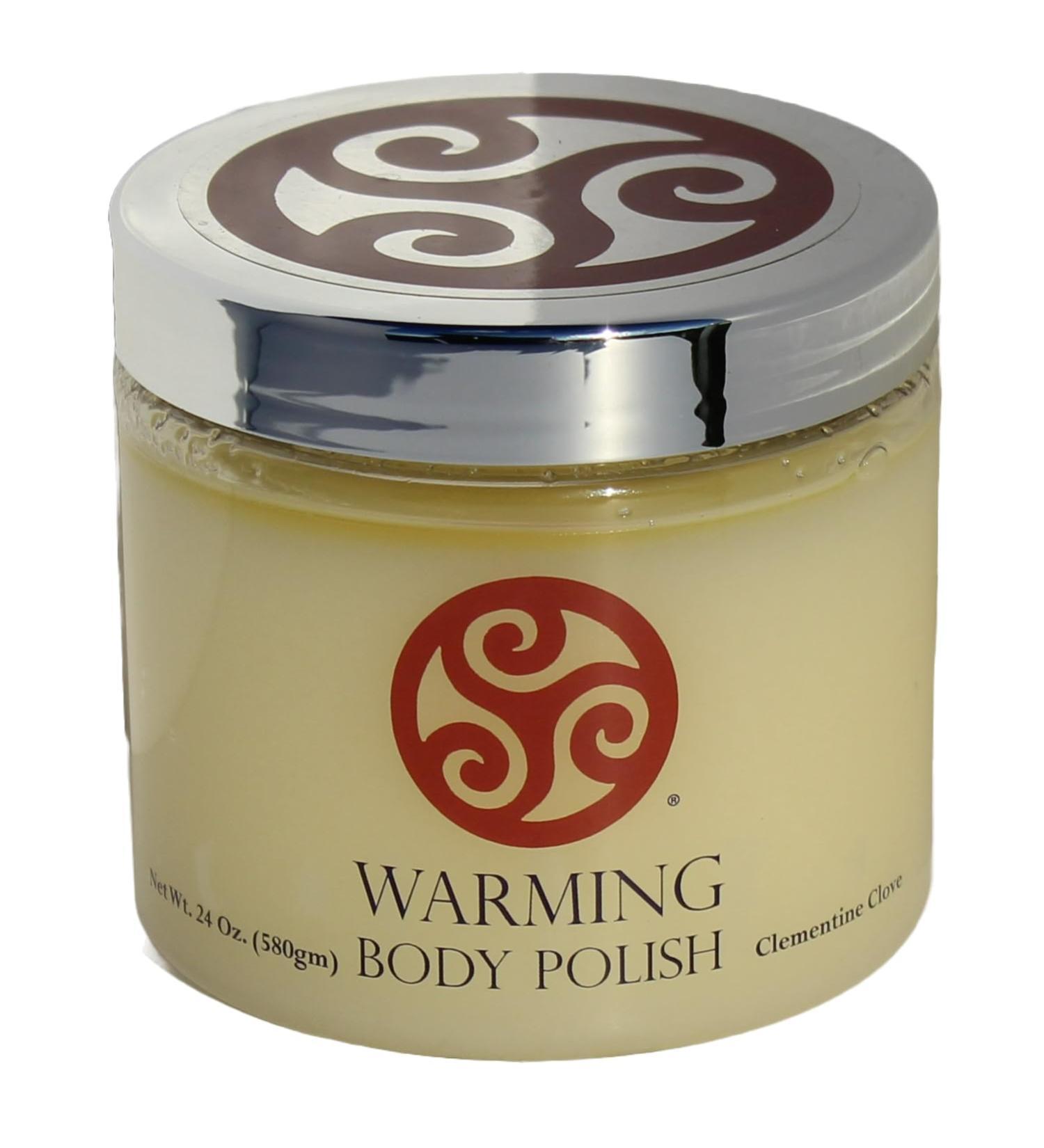 Trillium Body Polish - Warming Cinnamon Clove - Natural Salt Scrub - 24 Ounce