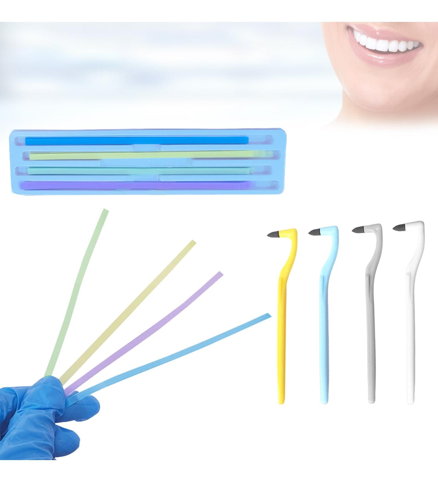 Homury Tooth Sandpaper & Polishing Set - 60 Pieces for Deep Cleaning & Oral Hygiene - Buy Online on GoSupps.com