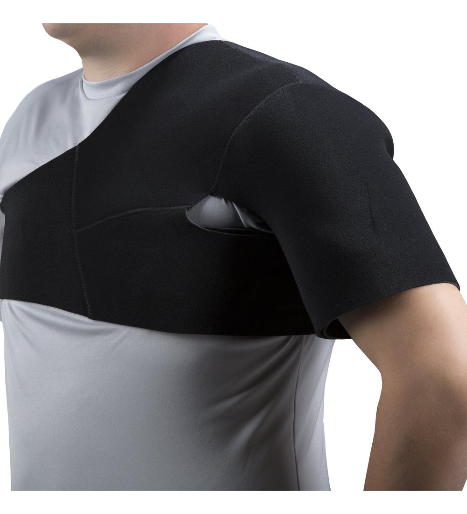 OTC Small Black Neoprene Shoulder Support | Select Series - Comfortable & Durable for International Shipping - Buy Online on GoSupps.com