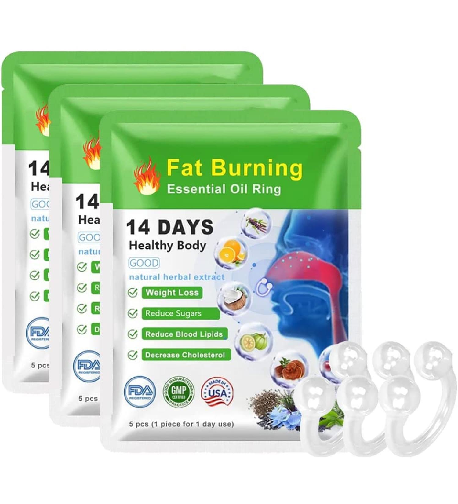 15 Pieces Lymph Star 2023 Essential Oil Nose Ring - Detox & Fat Burning for Liver & Lung Cleaning | Super Slimming Solution - Buy Online on GoSupps.com
