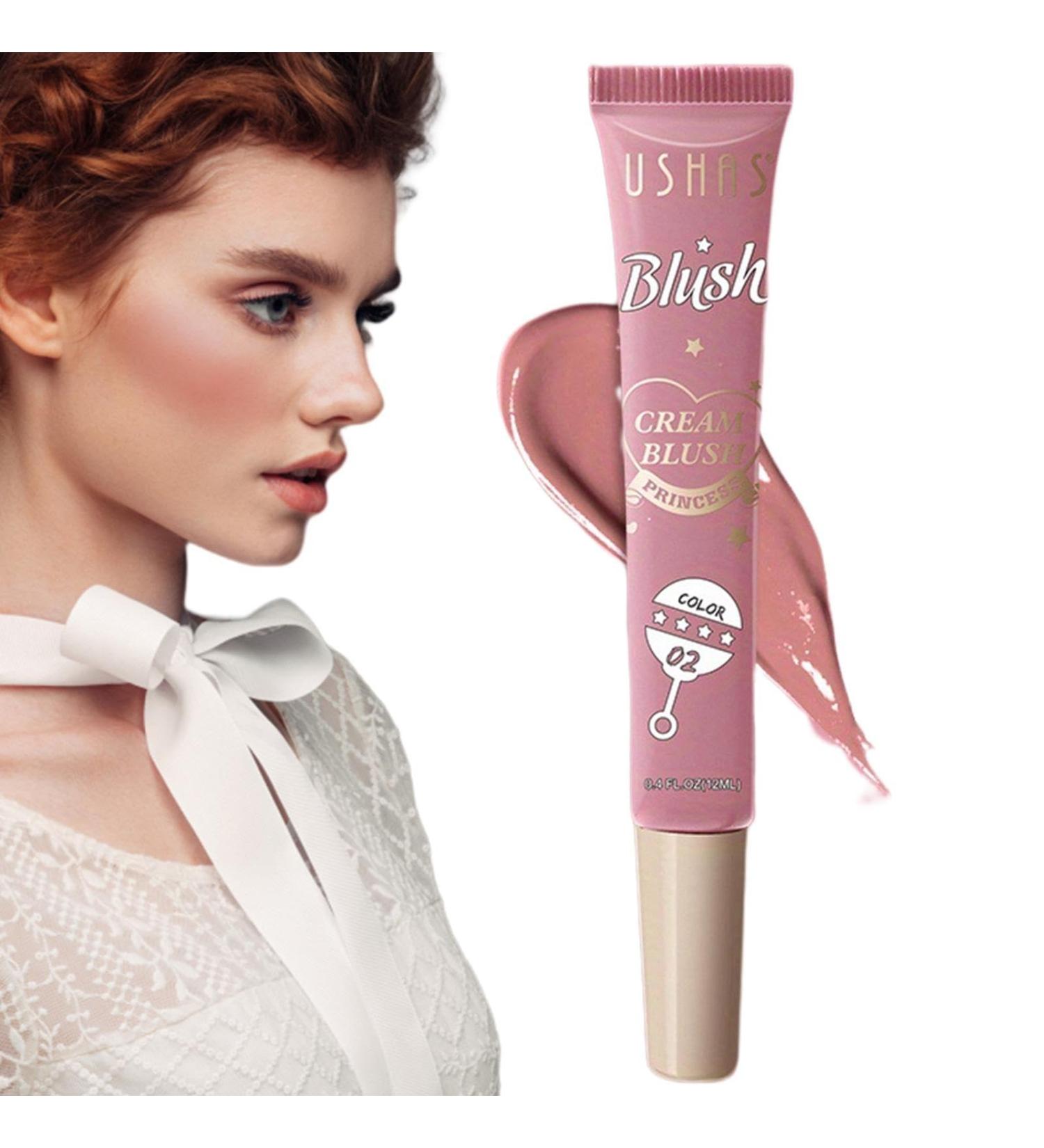 Cream Blushes for Cheeks - Liquid Mousse Cream Blushes Mousse Liquid Blushes Matte Blushes Cream Matte Cheek Tint Cream For Mature Skin Long Wearing Cream Blushes Pochy 02 - Buy Online on GoSupps.com