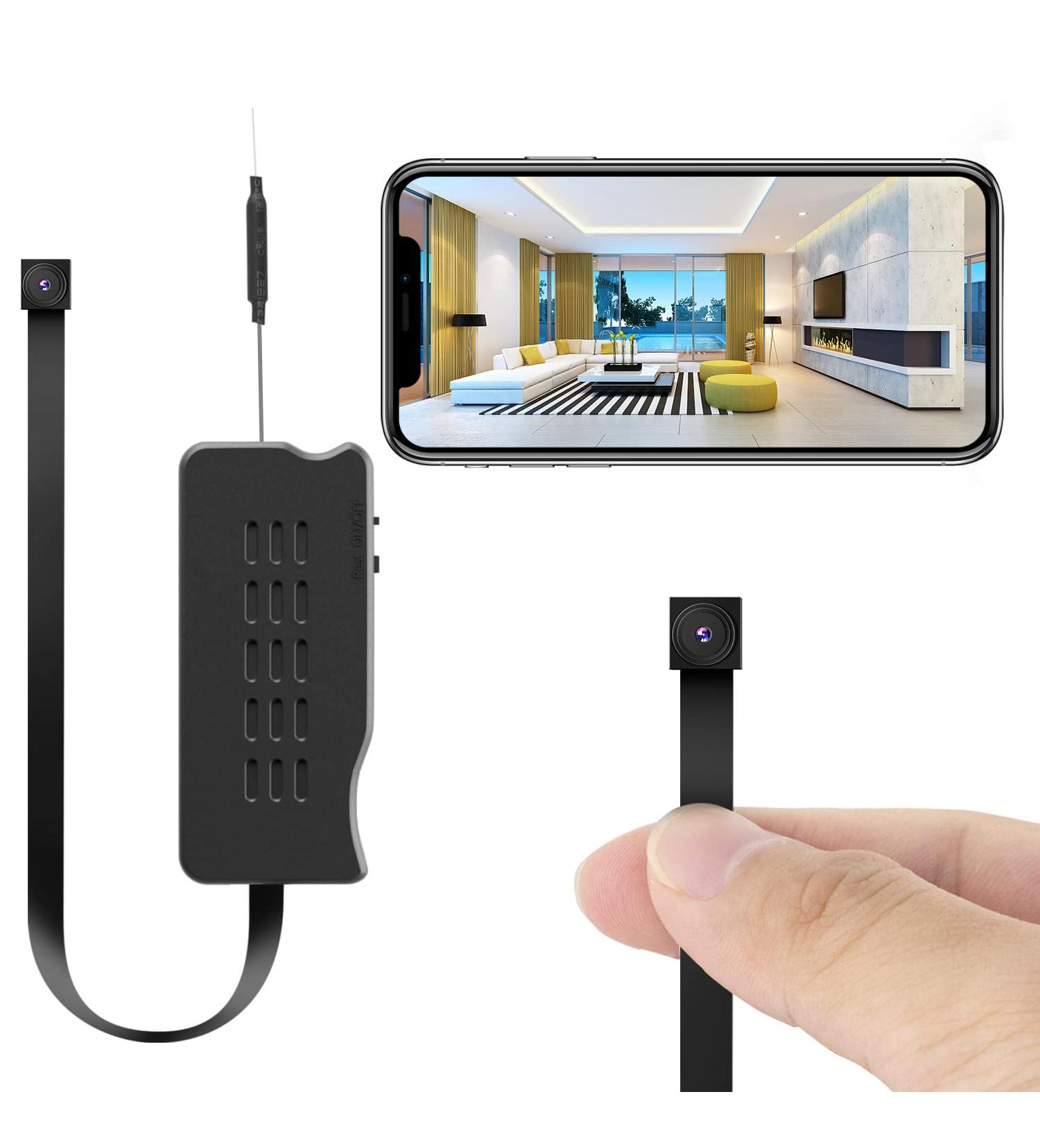 GooSpy Wireless Hidden Camera Module | HD 1080P Mini Cam for Home Security | Live Streaming via Android/iOS App | Motion Detection Alerts - Buy Online on GoSupps.com