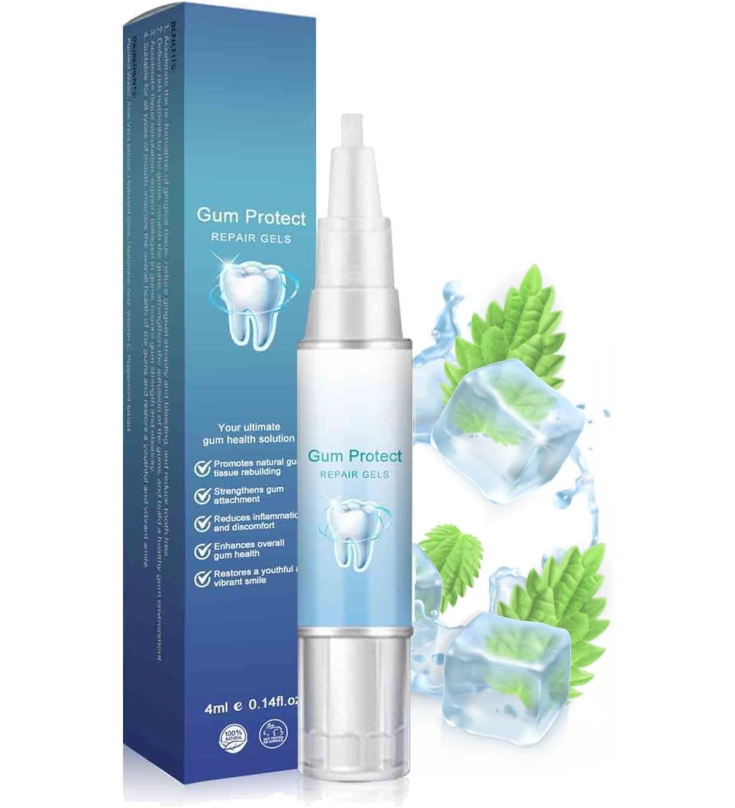 SRBIRD Gum Protect Repair Gel gum repair gel for healthy gums natural care immediate soothing and whitening effect gentle and effective A AX1 - Buy Online on GoSupps.com
