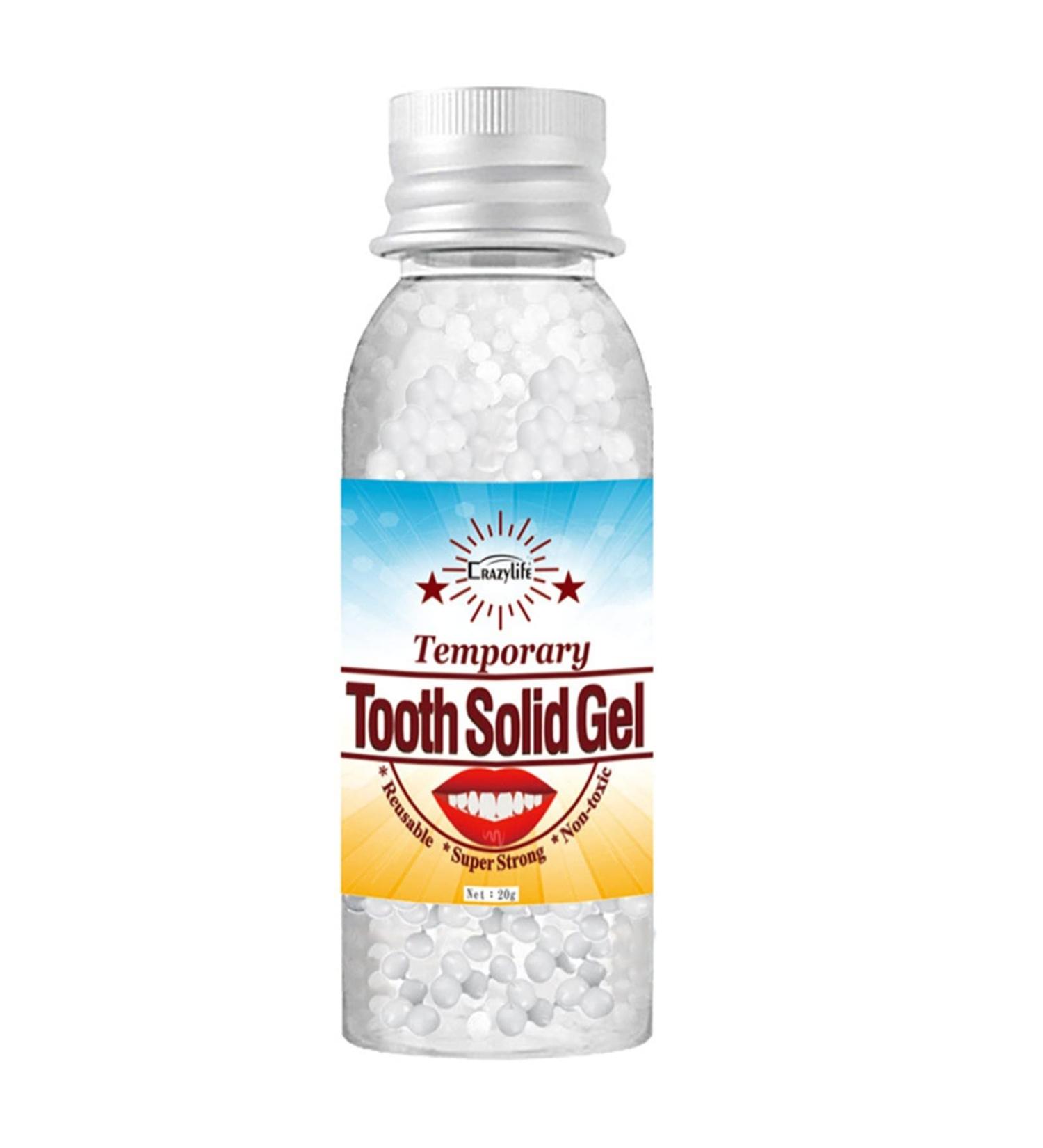 Iunser Plastic Tooth Adhesive - Temporary Tooth Replacement & Filling | Silver Cleaning Device (One Size) - International Shipping Available - Buy Online on GoSupps.com