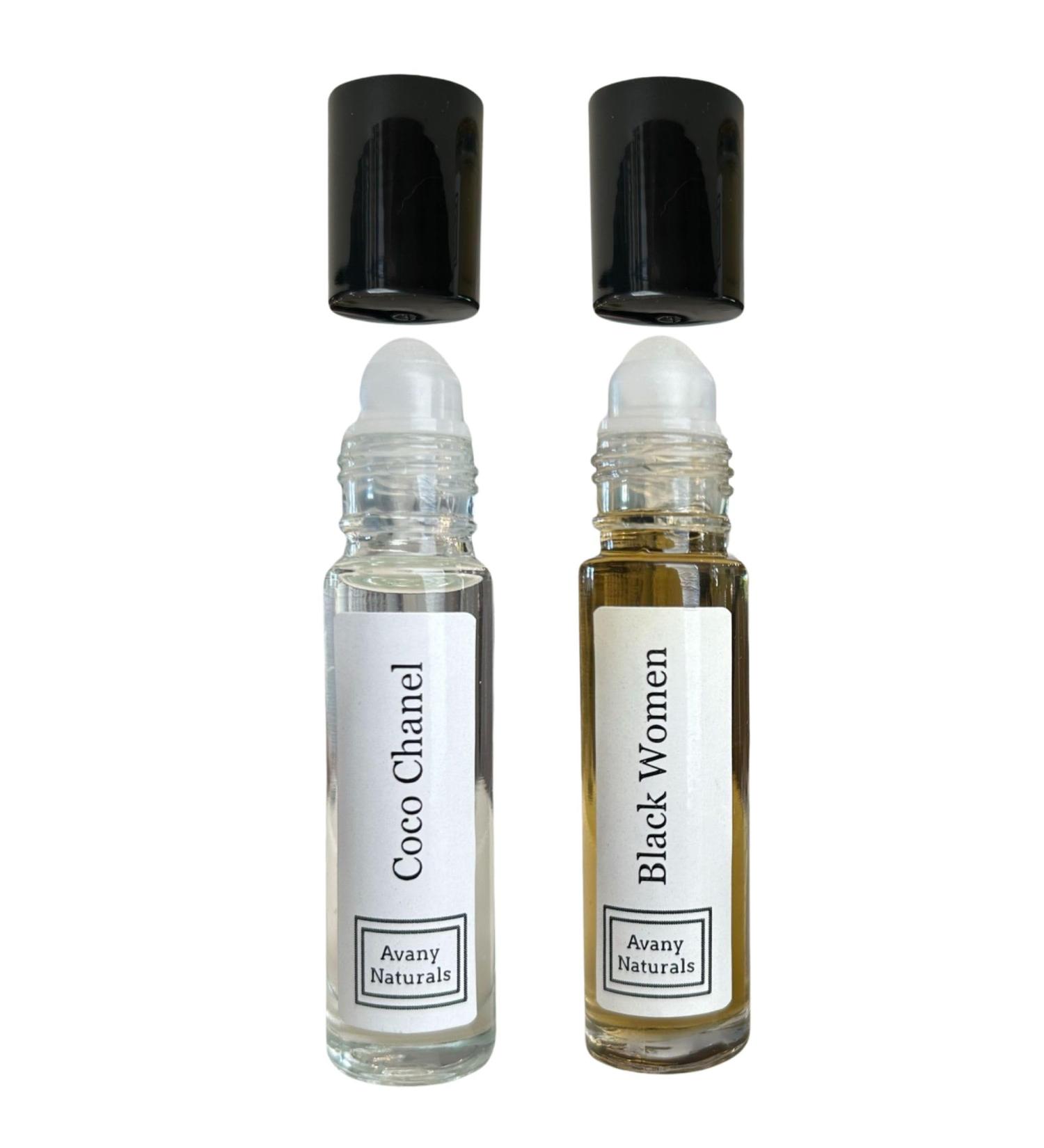Perfume Sampler Set Woman - Perfumed Body Oil Mini Perfume Rollerball Fragrance Oil Small Perfume Samples Travel Size Cologne 2 pc Duo (Set #1) - Buy Online on GoSupps.com