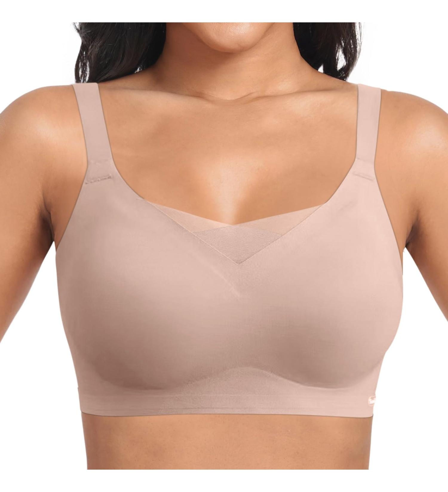 Shop BH Sexy Women s Seamless Push-Up Bustier | Big Breasts Minimizer & T-Shirt Bra in Modern Beige - Buy Online on GoSupps.com