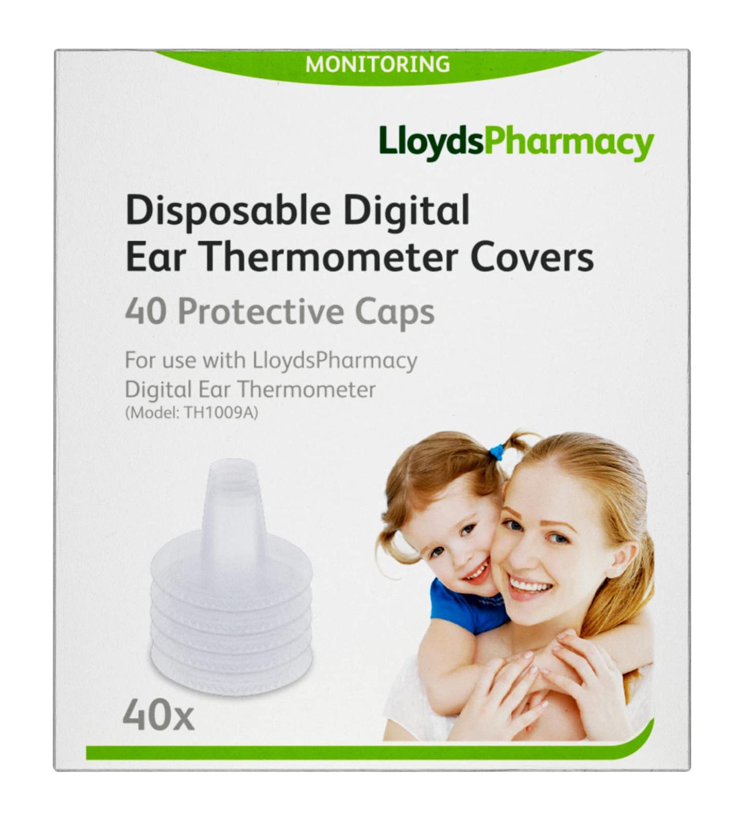 LloydsPharmacy Disposable Digital Ear Thermometer Covers - Hygienic Protection for Accurate Readings - Buy Online on GoSupps.com