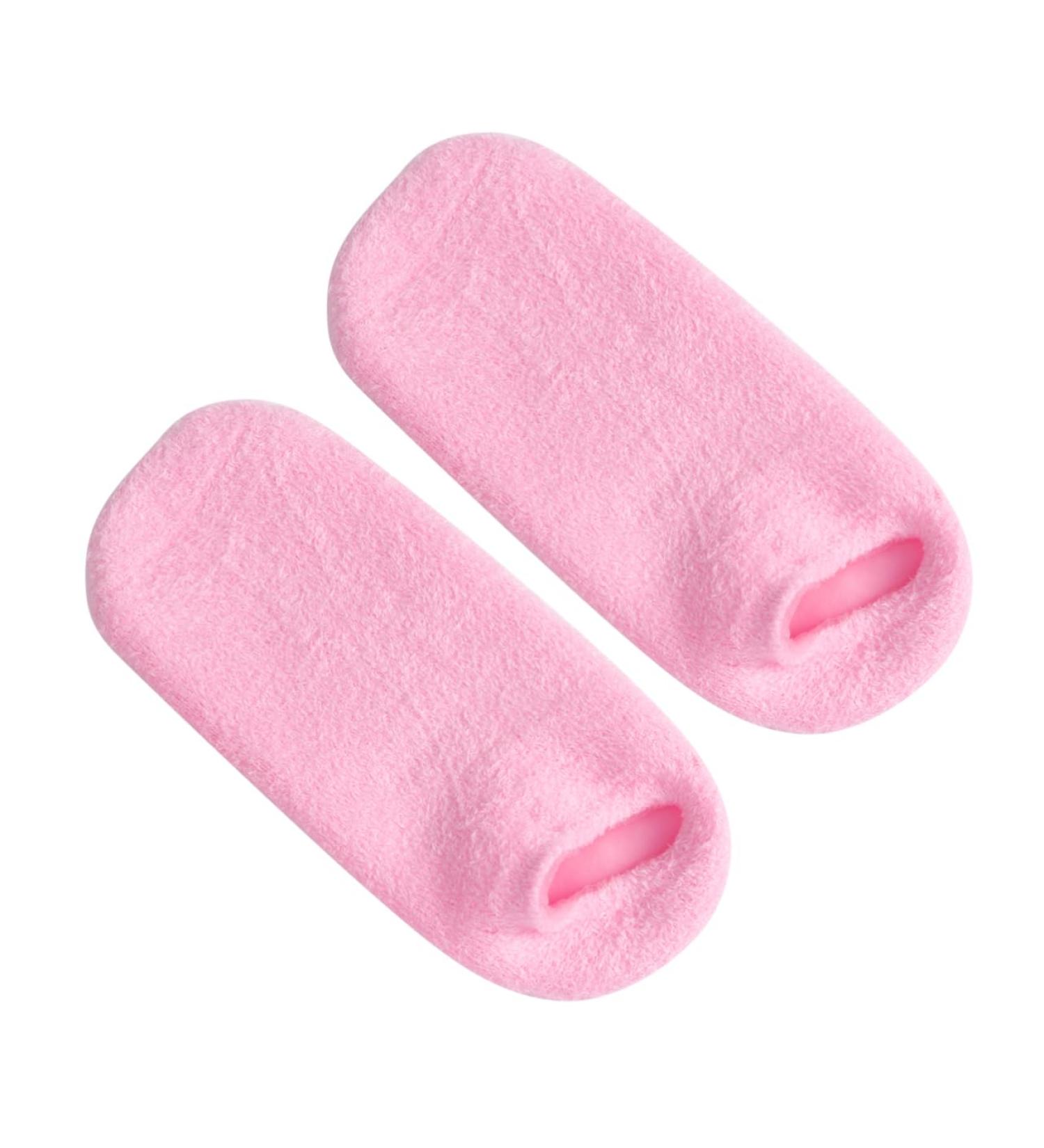 minkissy 1 Pair Moisturizing Socks Skin Softening Socks Rough Heel Socks Dead Skin Socks Heel Repair Socks Moisturizing Heel Socks Heel Anti-Crack Socks Gel Socks Ankle Socks Boots Spa 21.5X8.5cm - Buy Online on GoSupps.com