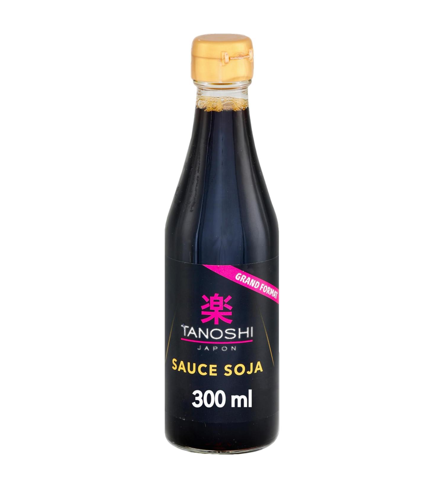  TANOSHI TANOSHI - Japanese Soy Sauce - No Added MSG - No Additives - 1 x 300ml Bottle - Buy Online on GoSupps.com