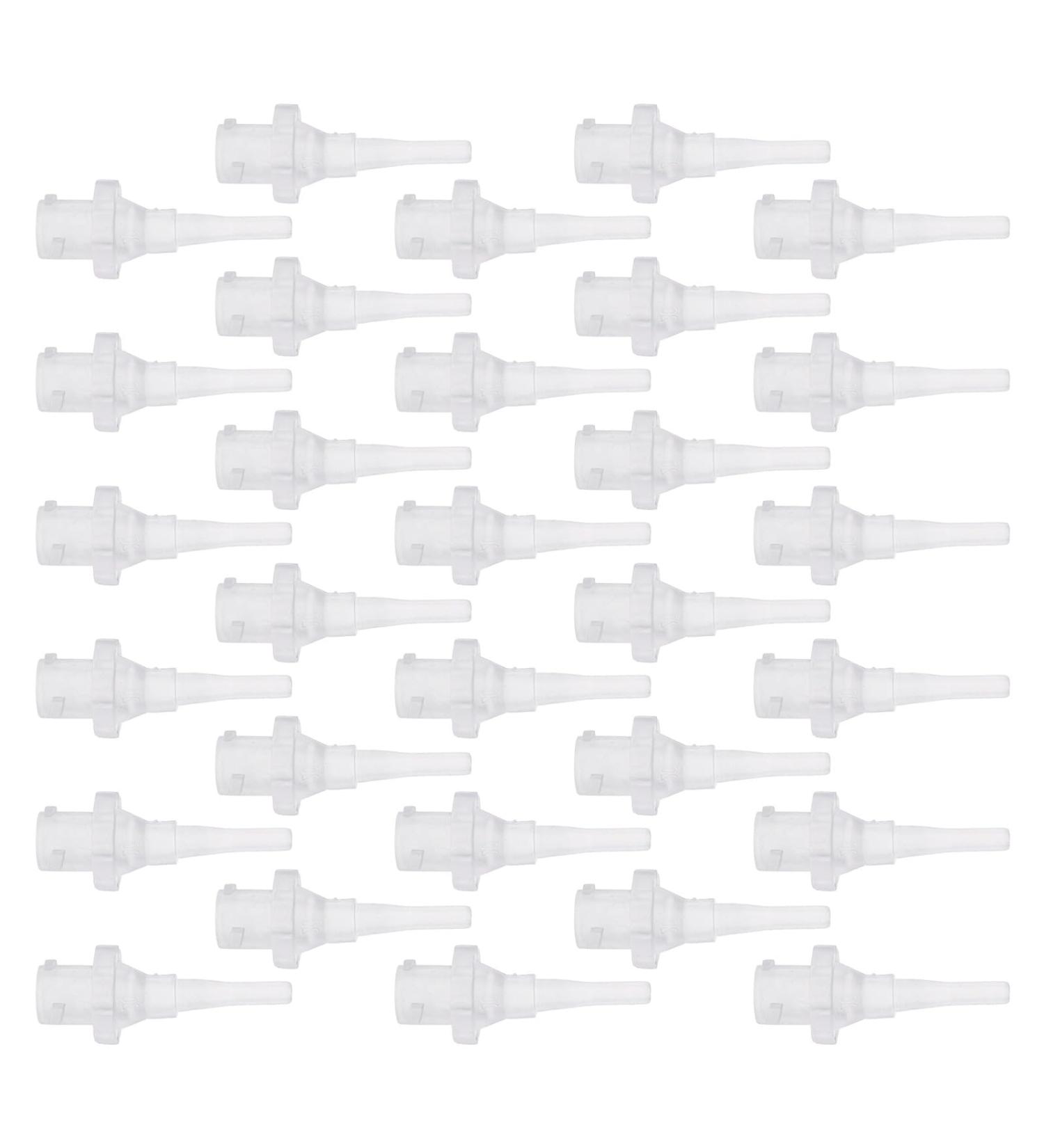 Anneome Disposable Ear Washer Nozzles 30Pcs Replacement Conical PP Earwax Cleaner Nozzle Tips for Ear Irrigation Bottle Safe Earwax Removal Tool - Buy Online on GoSupps.com