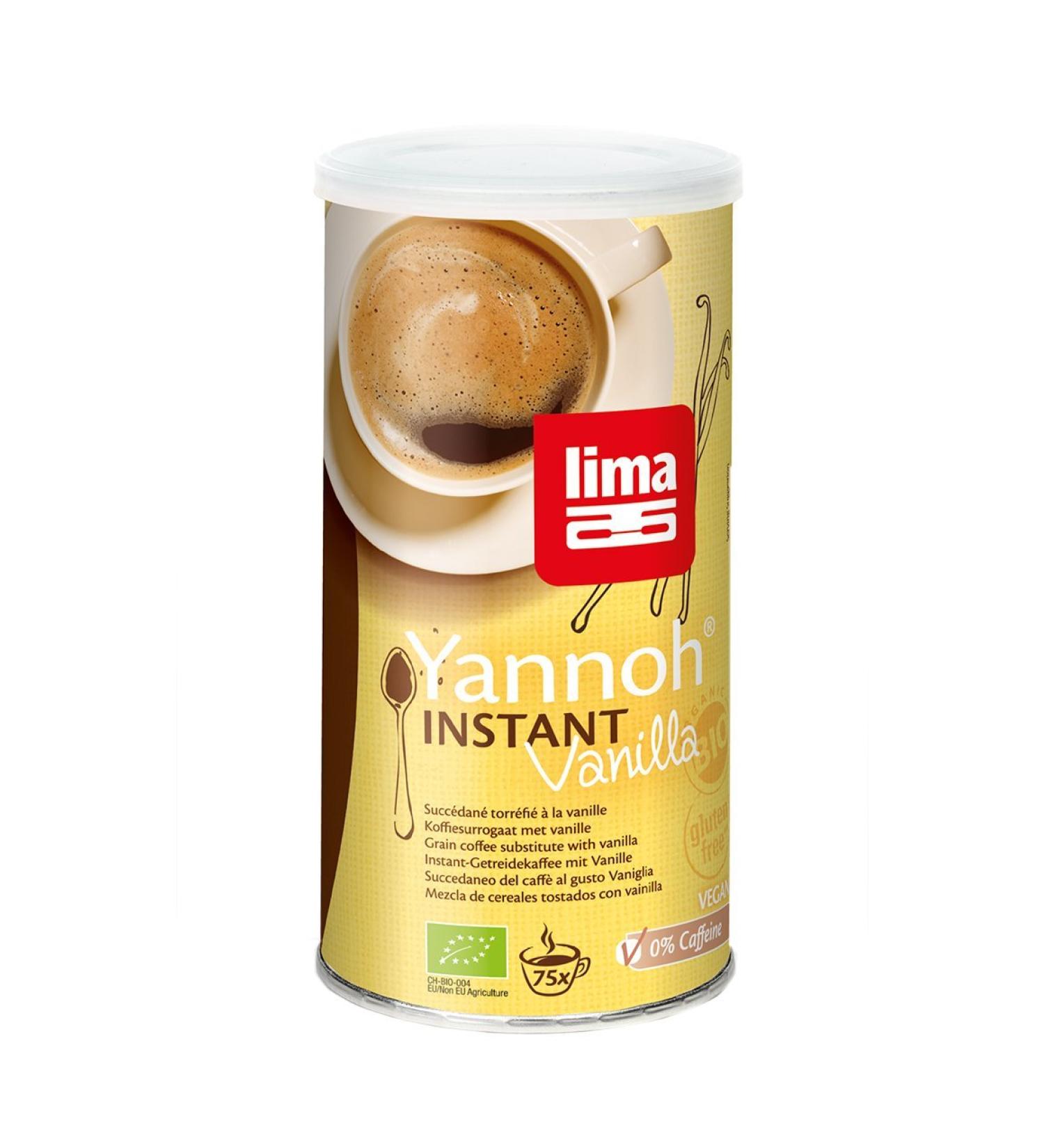 Buy LIMA Yannoh Instant Vanilla (Pack of 2 x 150g) - Delicious Vegan Coffee Substitute for International Shipping - Buy Online on GoSupps.com