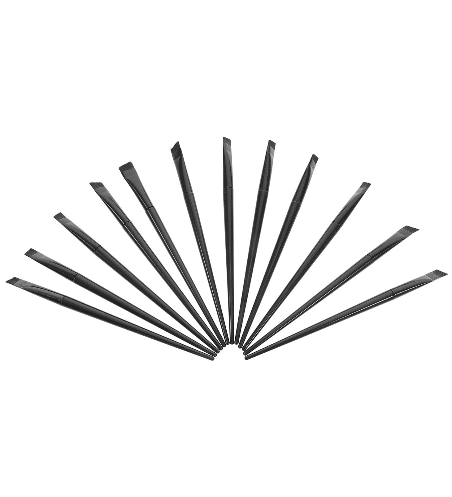 Beavorty Eyeliner Brush Makeup Eyeliner Slanted Brow Brush Eye Liner Makeup Brush 14.5x0.7x0.5cm Brow Brush Brow Brush Eye Makeup Brush 15.5x1.2x0.6cm - Buy Online on GoSupps.com