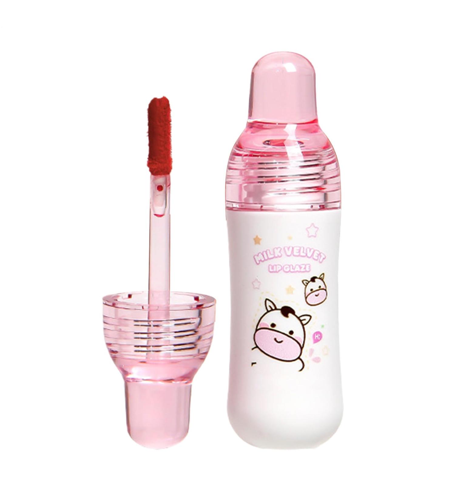 WJnflQN Matte Lip Gloss 35ml Lip Stain Tint Portable Lip Gloss Moisturizing Long Lasting Lipstick 02 - Buy Online on GoSupps.com