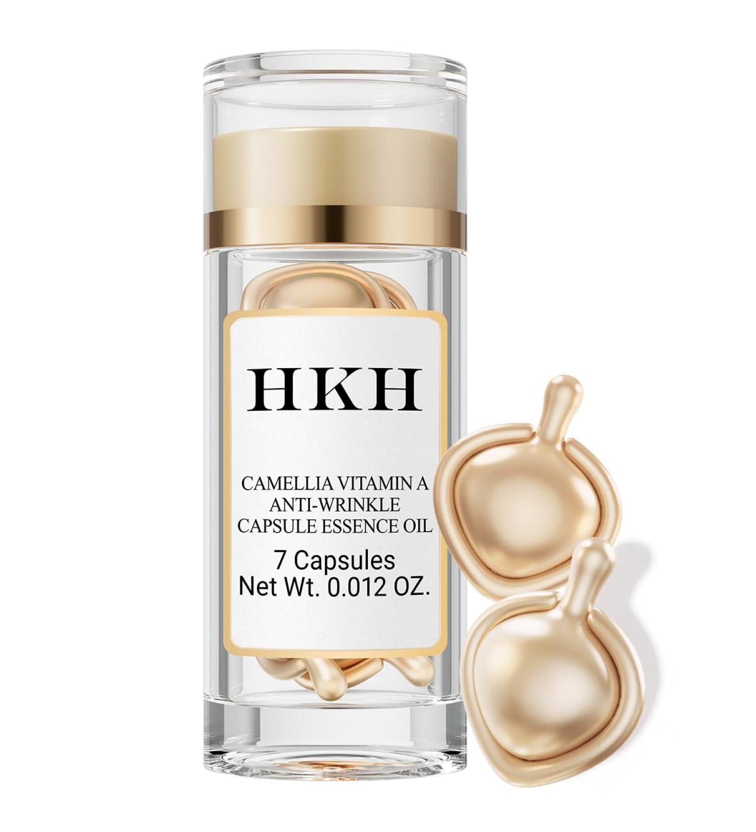 Triple Retinol Serum for Face - Anti-Aging Wrinkle Night Retinol +HPR Capsules, Peptide Serum for Women, Reduce Fine Lines, Tighten Sagging Skin Vitamin A - Buy Online on GoSupps.com