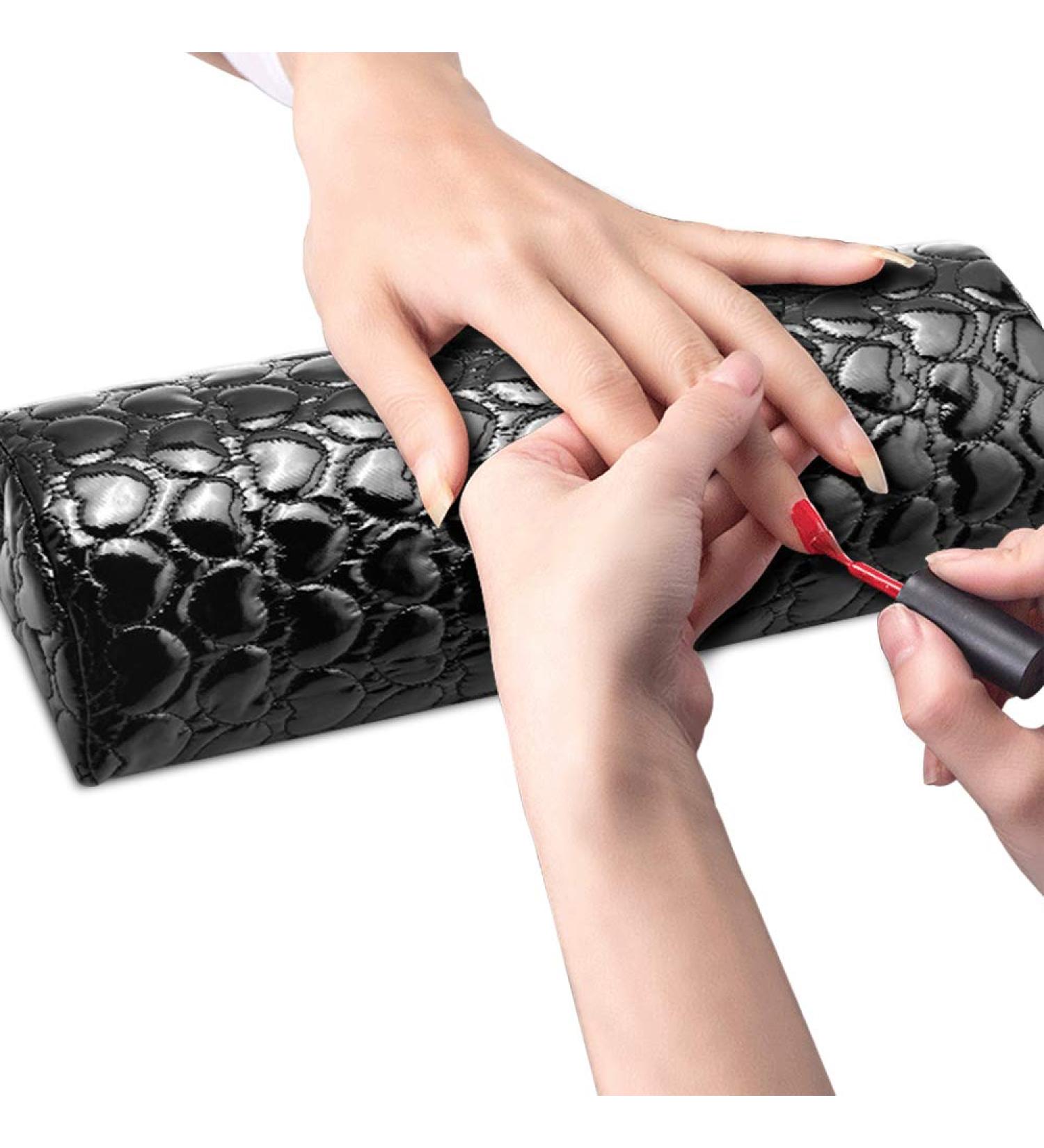 PU Leather Nail Arm Rest Cushion - Professional Manicure Hand Rest for Nail Tables - Buy Online on GoSupps.com