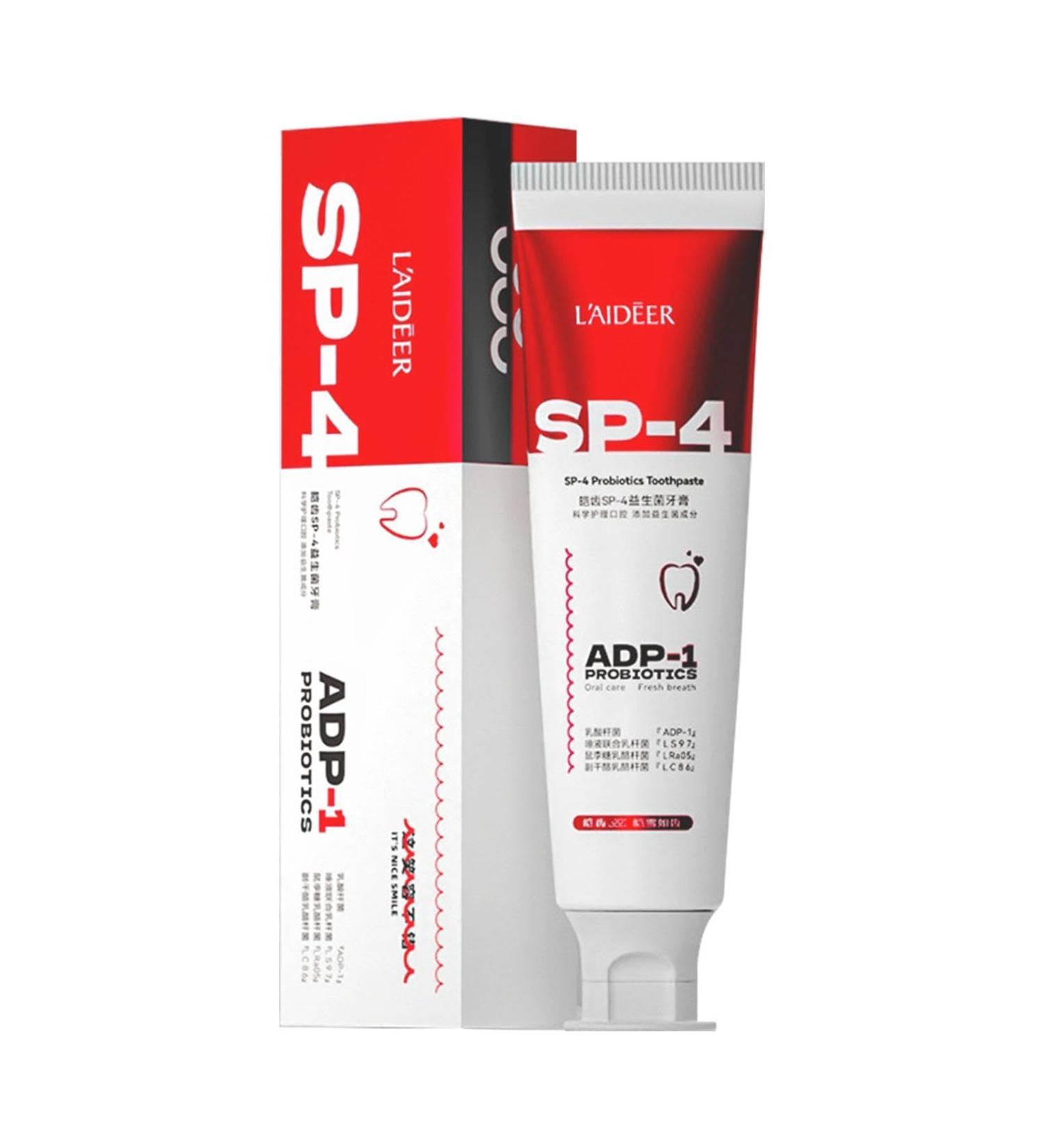 Yayashi SP-4 Toothpaste 120g | Probiotic Brightening & Whitening | Fresh Breath with Natural Watermelon Flavor - Buy Online on GoSupps.com