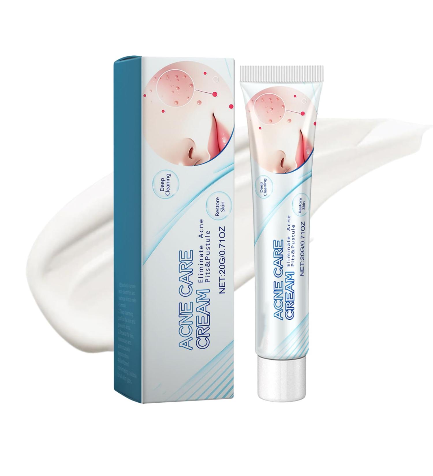 Acne Repair Face Cream - Moisturiser Face Women - Face Moisturizer for Women - Deeply Nourishes Skin - Skin Lightening Cream - Light Texture and Easy Absorption - Buy Online on GoSupps.com