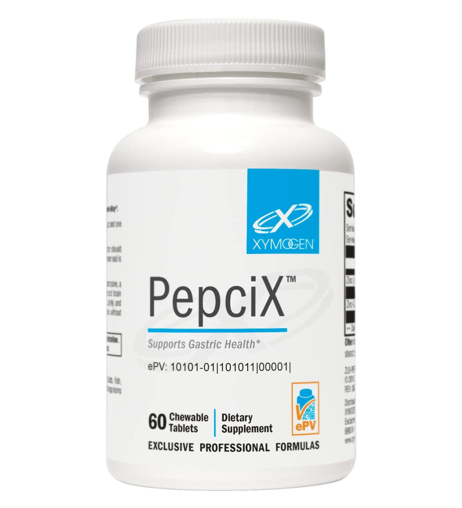 XYMOGEN PepciX - Natural Digestive Support (60 Tablets) - Buy Online on GoSupps.com