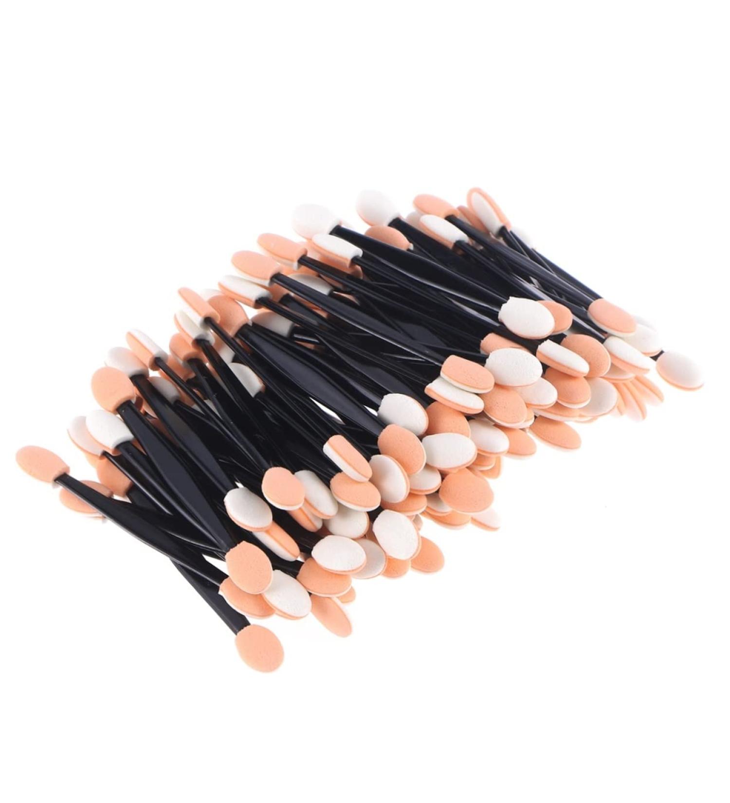 VINTORKY 100pcs Eyeshadow Sponge Esponjas Para Maquillaje Makeup Sponge Brush Double Ended Makeup Brush - Buy Online on GoSupps.com