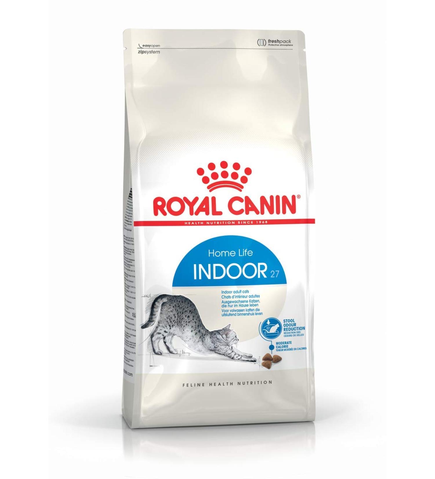 Royal Canin Cat Food Indoor 27 Dry Mix 2 kg 2 kg (Pack of 1) - Buy Online on GoSupps.com